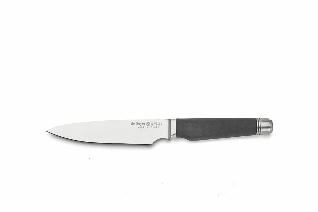 De Buyer Nóż serwisowy, stal nierdzewna, srebrny, długość 14 cm