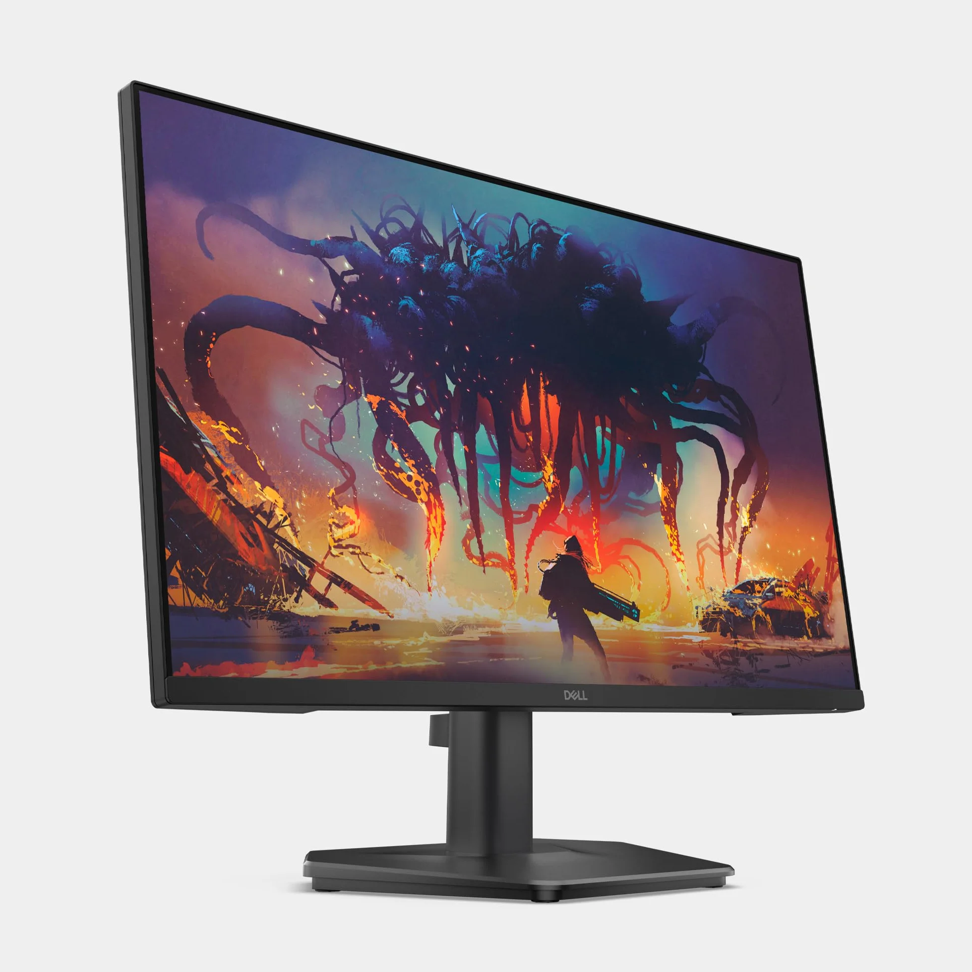 Dell 24 monitor gamingowy – SE2425HG, Full HD (1920 x 1080), 200 Hz, szybki IPS, 1 ms, AMD FreeSync Premium, 99% sRGB, VESA (100 x 100 mm), DisplayPort, 2 HDMI, 3 lata, czarny