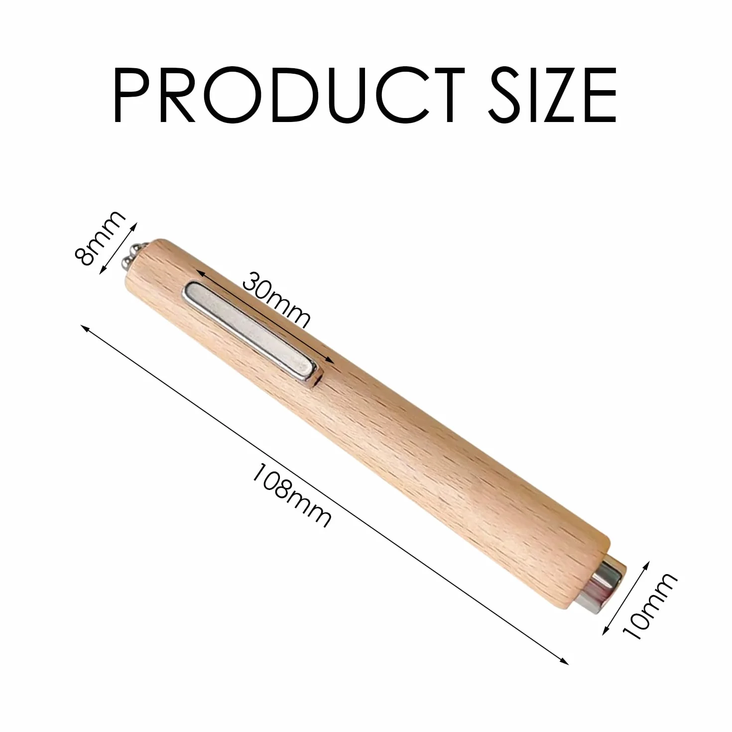2 szt. Magnesy kocie oko, narzędzia magnetyczne do paznokci, cylindryczne mocne kamienie magnetyczne, odpowiednie do studiów paznokci S i domu DIY Nail Art.