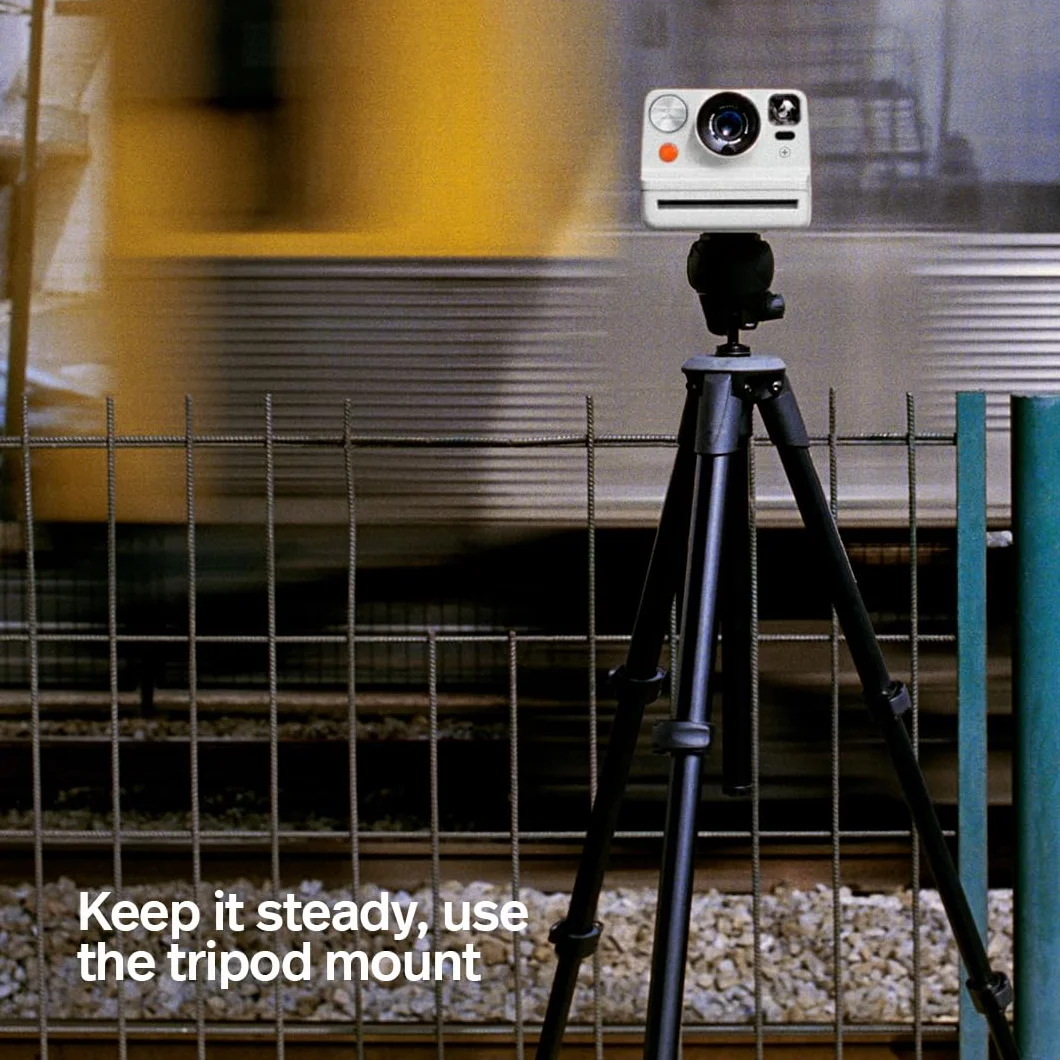 Polaroid - NOW+ Gen3 - Aparat natychmiastowy Bluetooth Connected - Zestaw aparat + film kolorowy (16 zdjęć) Biały (6563)