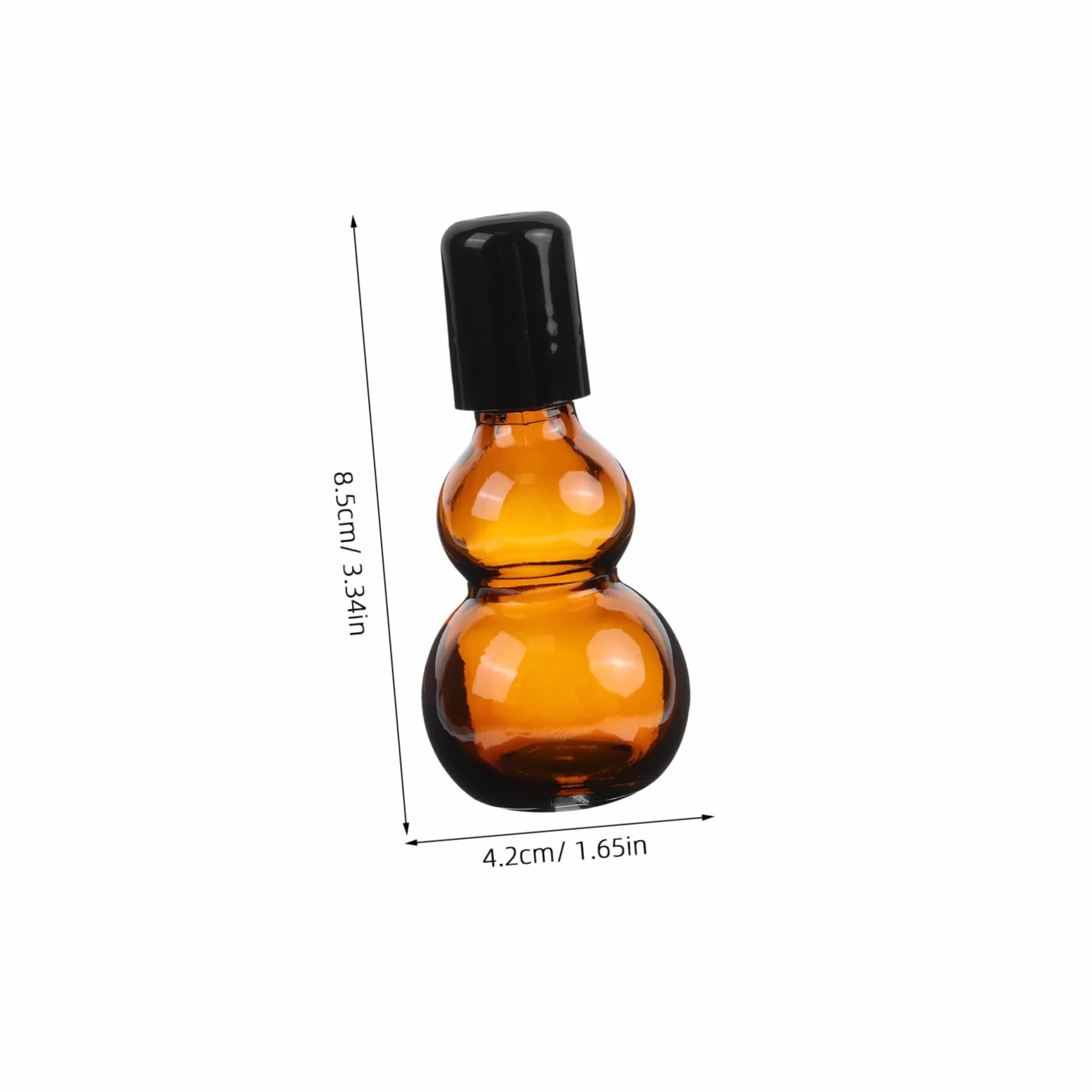 Didiseaon 10 Sztuk Tykwa Kulkowa Butelka Olejku Esencja Sub-Butelka Pusta Perfum Szklana Pojemnik Na Perfumy Butelki Wielokrotnego Użytku Dekoracyjne Butelki Perfum