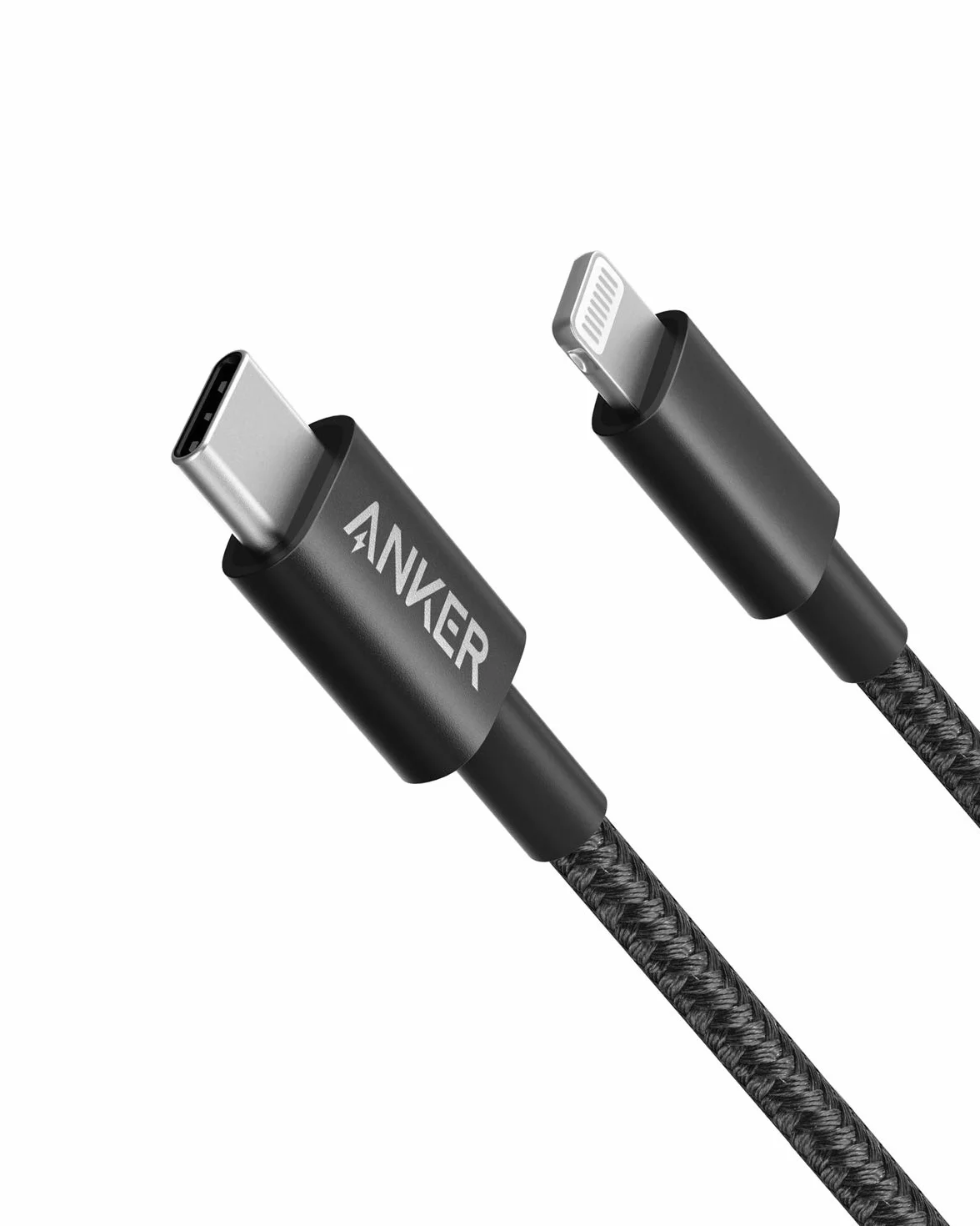 Anker USB C auf Lightning Kabel, New Nylon USB-C auf Lightning Ladekabel, 0.9 Meter lang, MFi-Zertifiziert, für iPhone 16/15 Pro/14/13/12 /AirPods Pro, Unterstützt Power Delivery