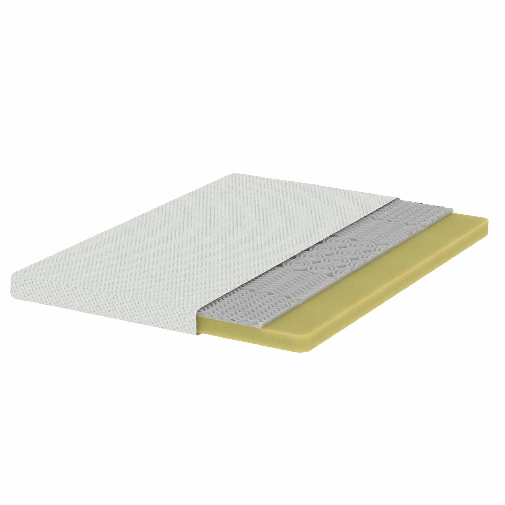 Zinus Memory Foam Mattress, biały, 90 x 190 cm