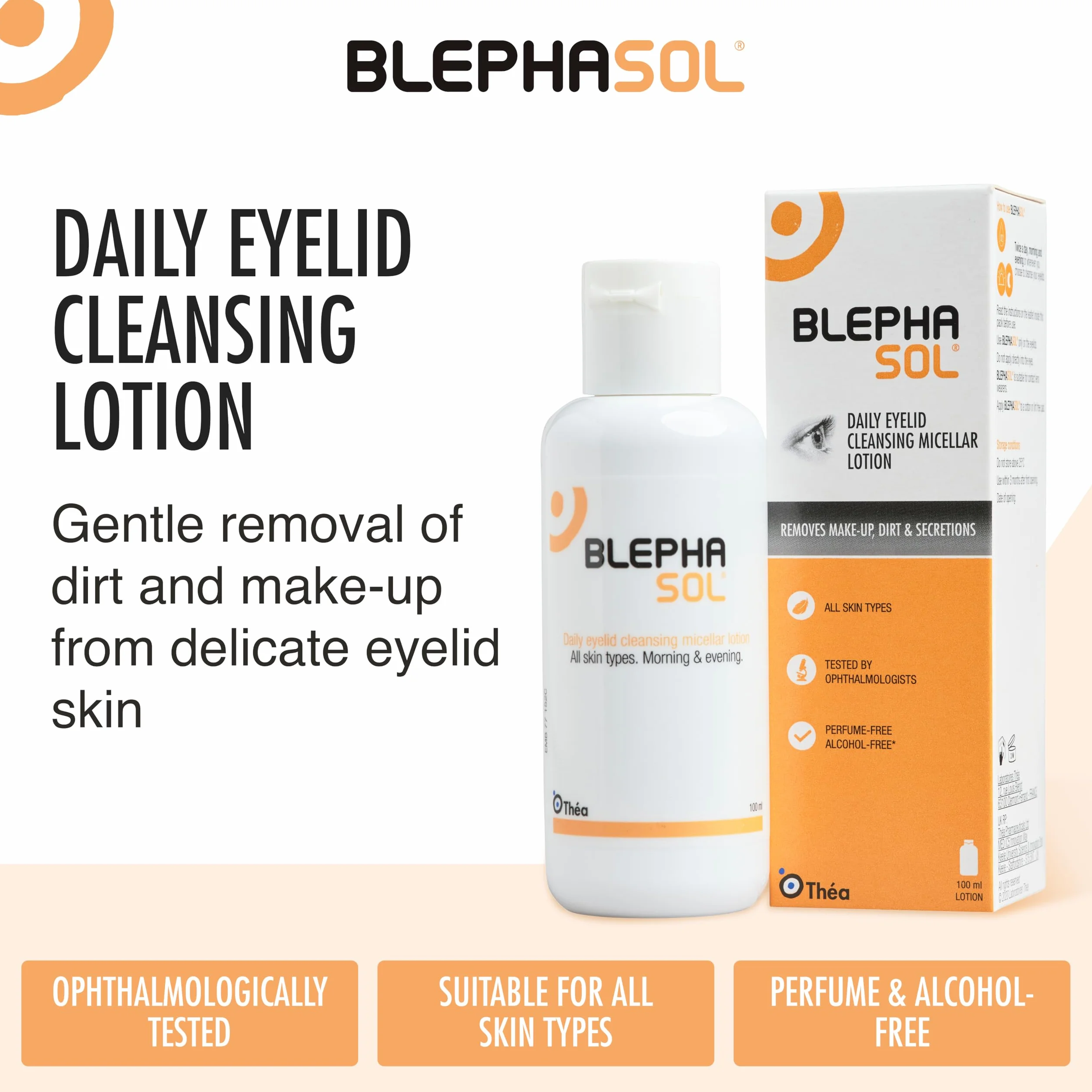 Blephasol 100 ml Sensitive Eyelids Eye Lotion