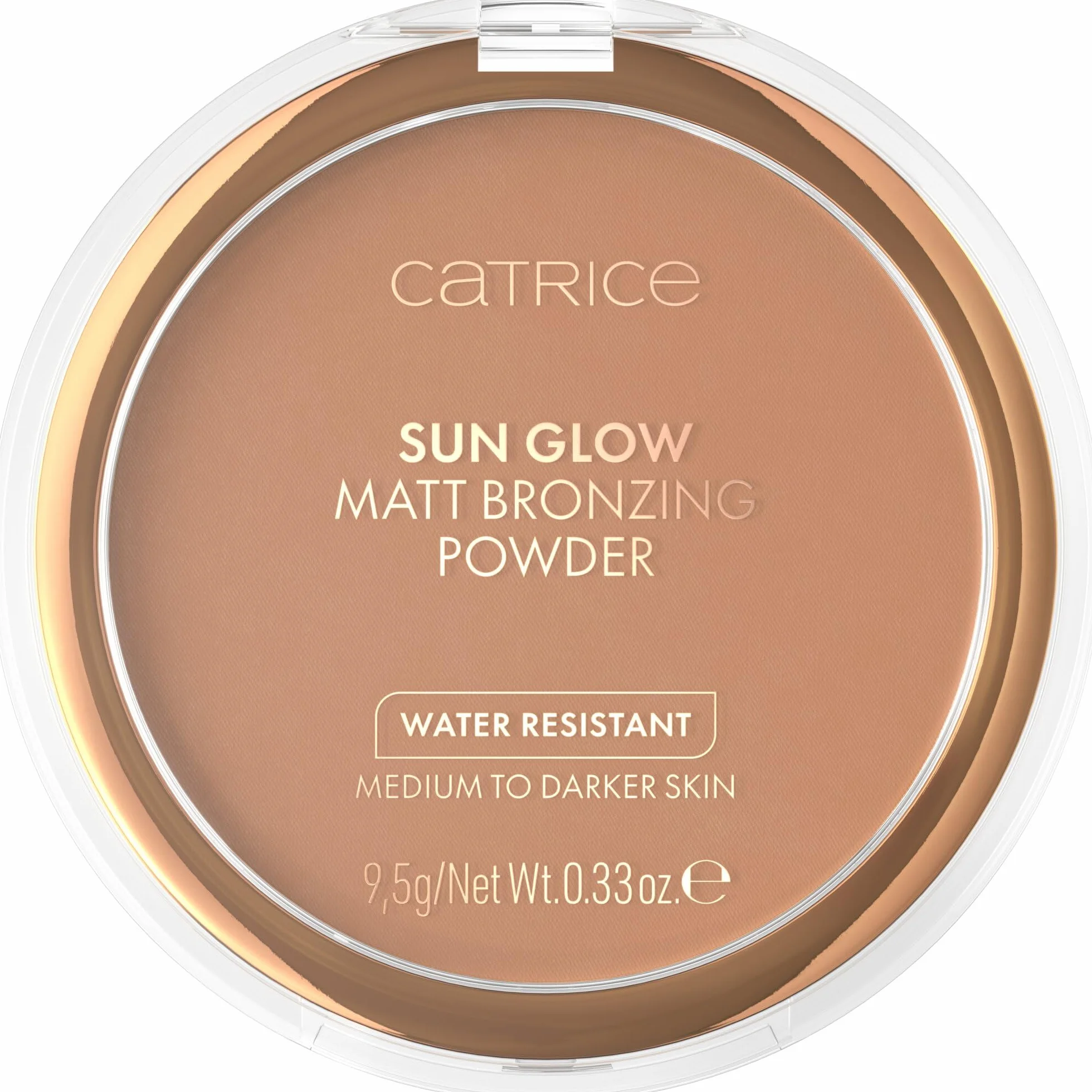 Catrice Matowy puder brązujący Sun Glow, matujący, matowy (9.5g)