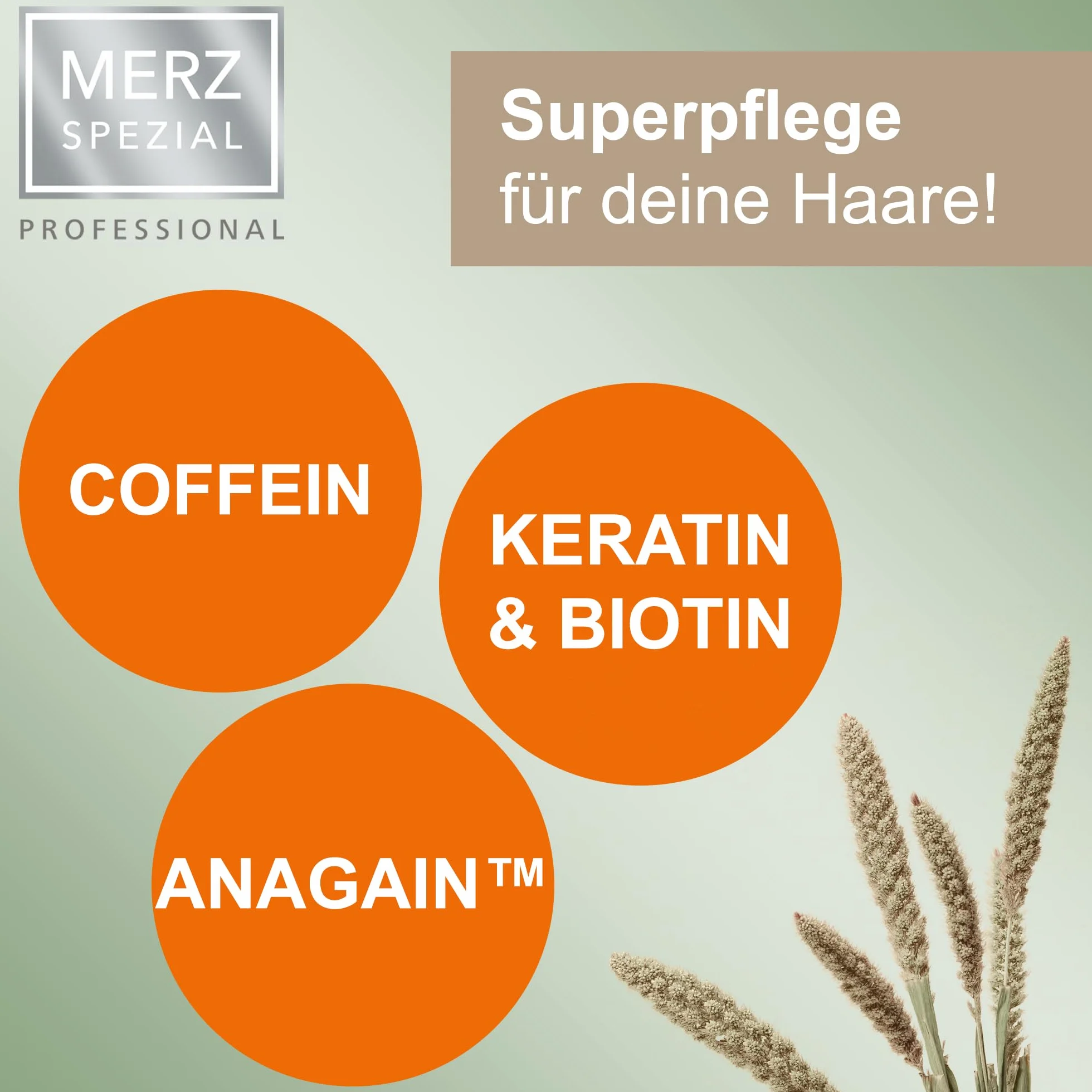 Merz Spezial Professional Szampon do włosów Pełność & Gęstość - dla większego wzrostu włosów & objętości z keratyną, kofeiną, biotyną (1 x 200 ml)