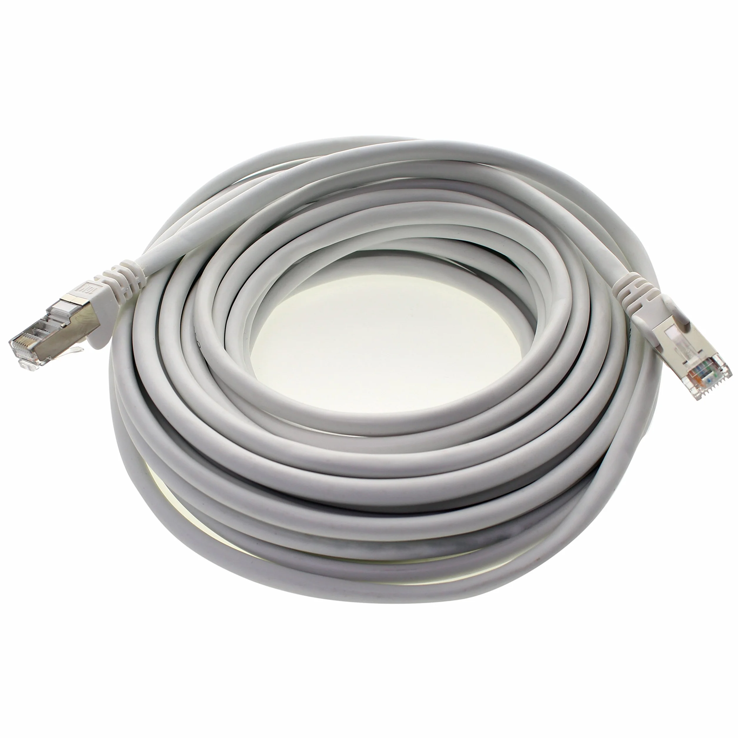 1aTTack CAT5 SFTP kabel sieciowy Ethernet LAN z 2 x RJ45 15 m - biały