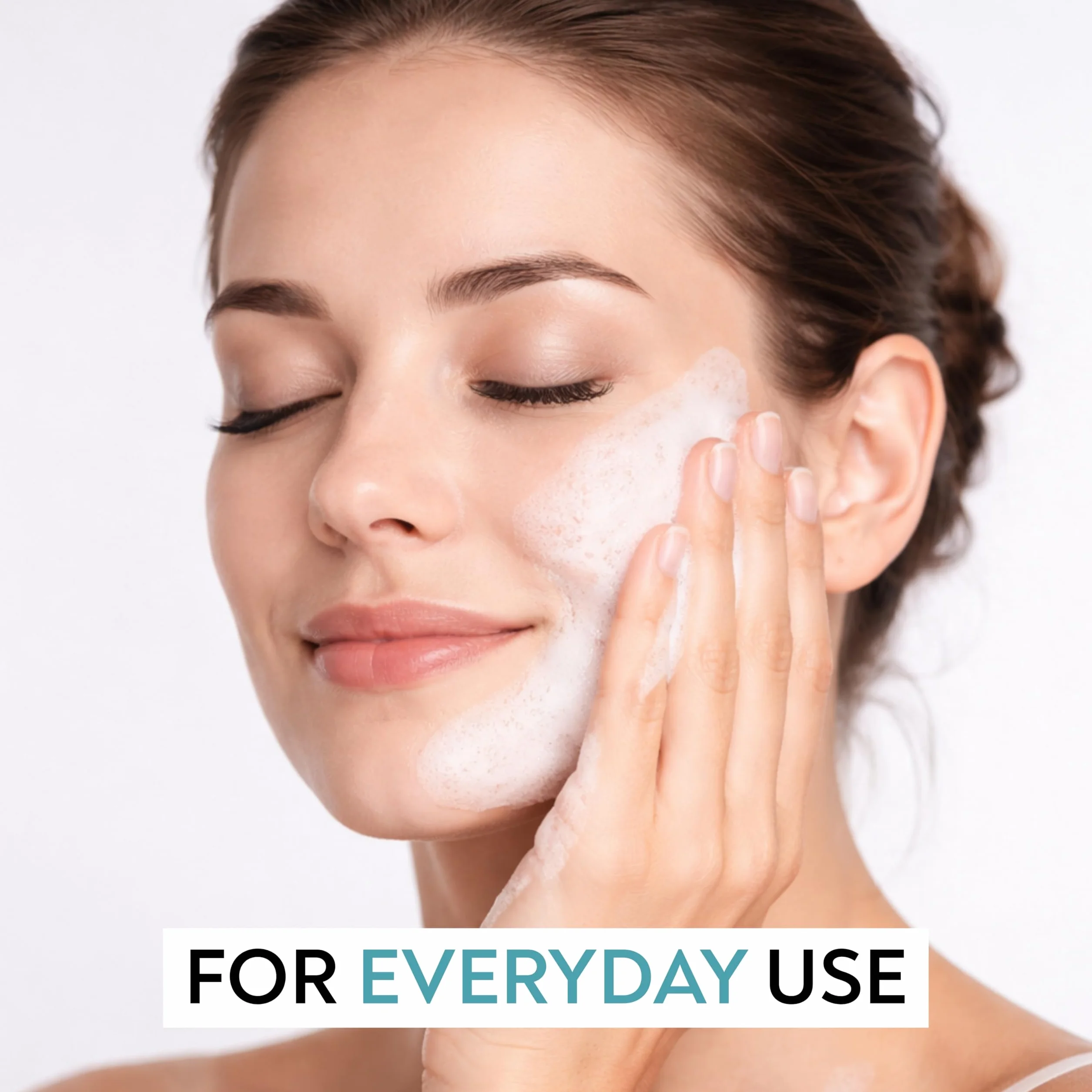Demodex Eye Cleanser Foam | Extra Strength Tea Tree Oil Formula | Daily Face Wash For Eyelash, Demodex, MGD, Stye Eyes, podrażnienia oczu i wysuszenia skóry, 100 ml