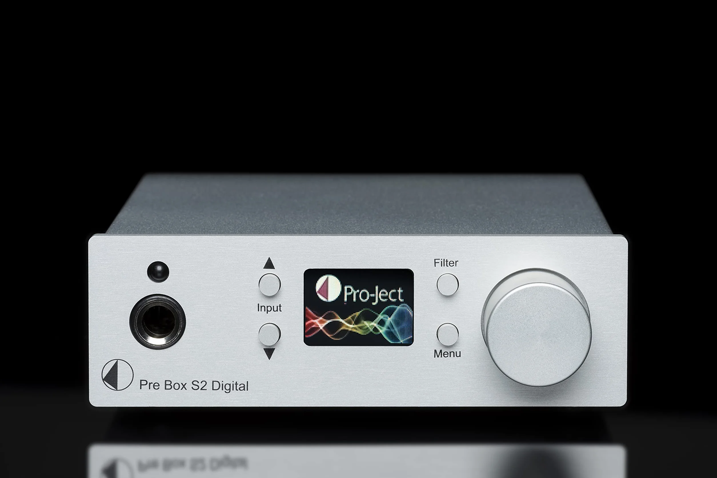 Pro-Ject Pre Box S2 Digital, audiofilny przedwzmacniacz stereo (srebrny)