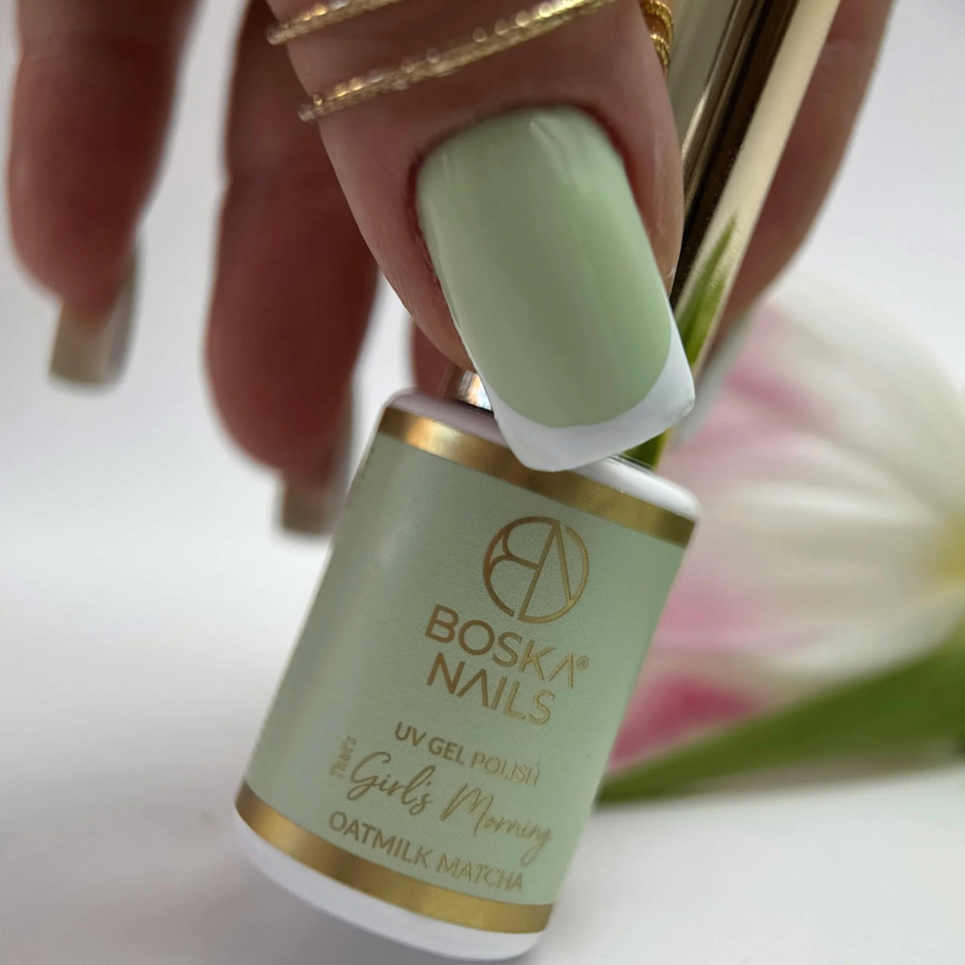 That's Girl's Morning Gel lakier do paznokci, zestaw 6 x 6 ml, modne lakiery hybrydowe UV LED w pastelowych kolorach, wysoko pigmentowane, długo utrzymujące się do 3 tygodni Nail Art DIY manicure