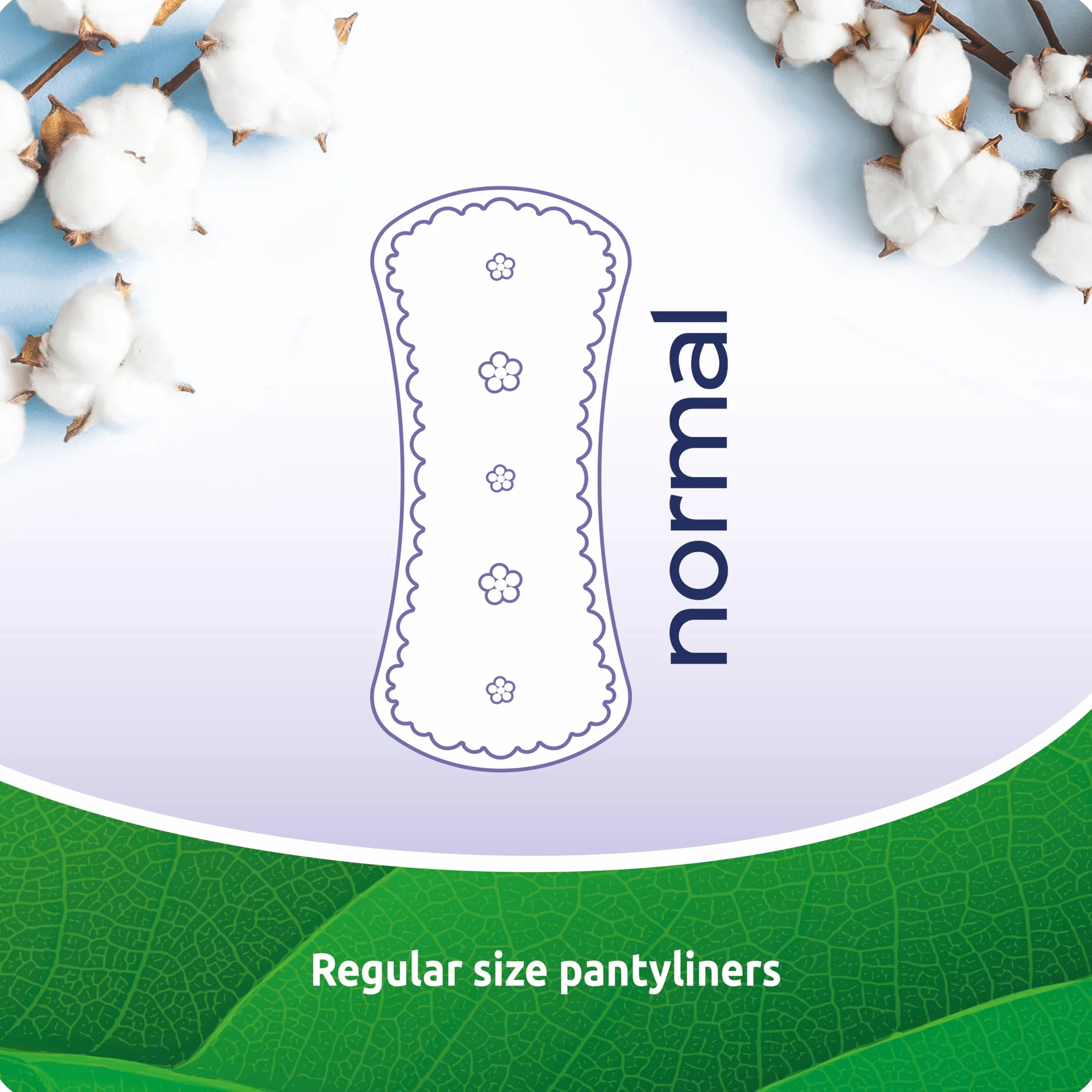 EveryDay All Cotton Salvaslip Normal, Filtrowanie 100% Bawełna, 20 Jednostek