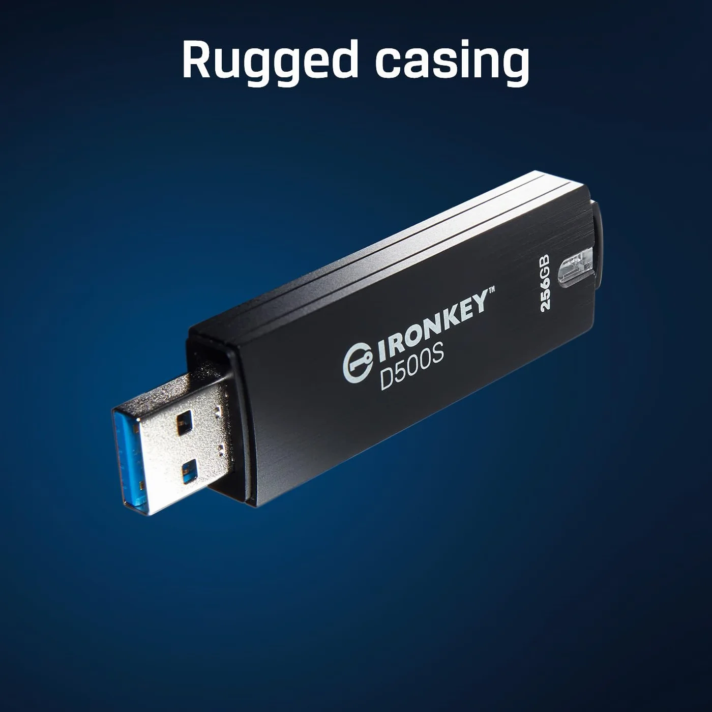 Kingston IronKey D500S szyfrowany sprzętowo dysk flash USB 16 GB FIPS 140-3 Lvl 3 (w toku) AES-256 - IKD500S/16GB