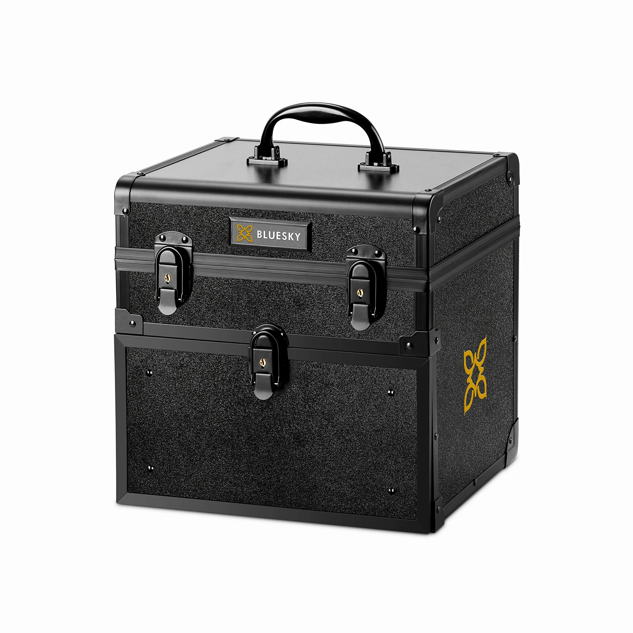 Bluesy Professional Nail Case - Metal, organizatorzy lakieru do paznokci, przechowywanie lakier