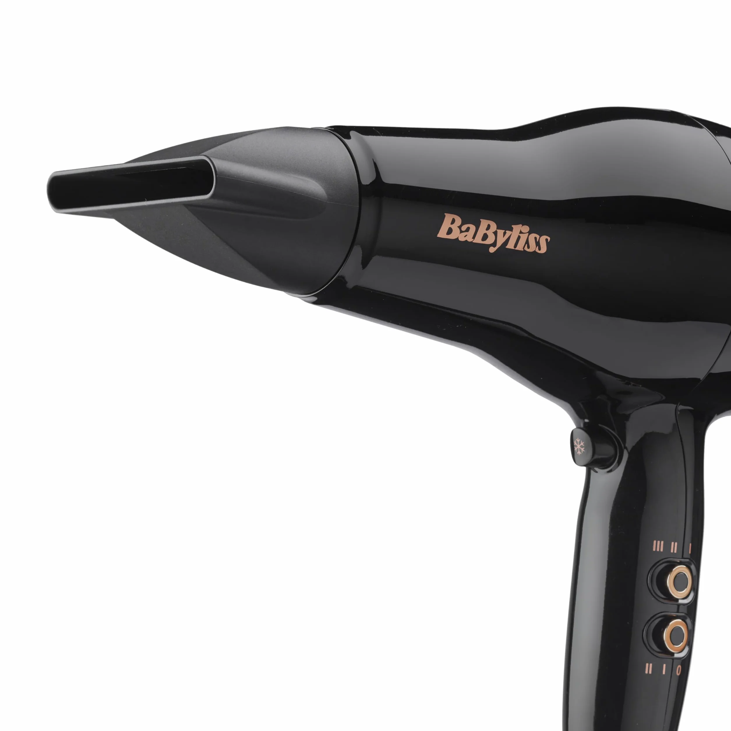 Suszarka do włosów BaByliss Pro Power - Suszarka do włosów o mocy 2300 W, Profesjonalny silnik AC, jonizacja zapobiegająca puszeniu się włosów, 3 ustawienia temperatury i 2 prędkości, Czarny, D5245E