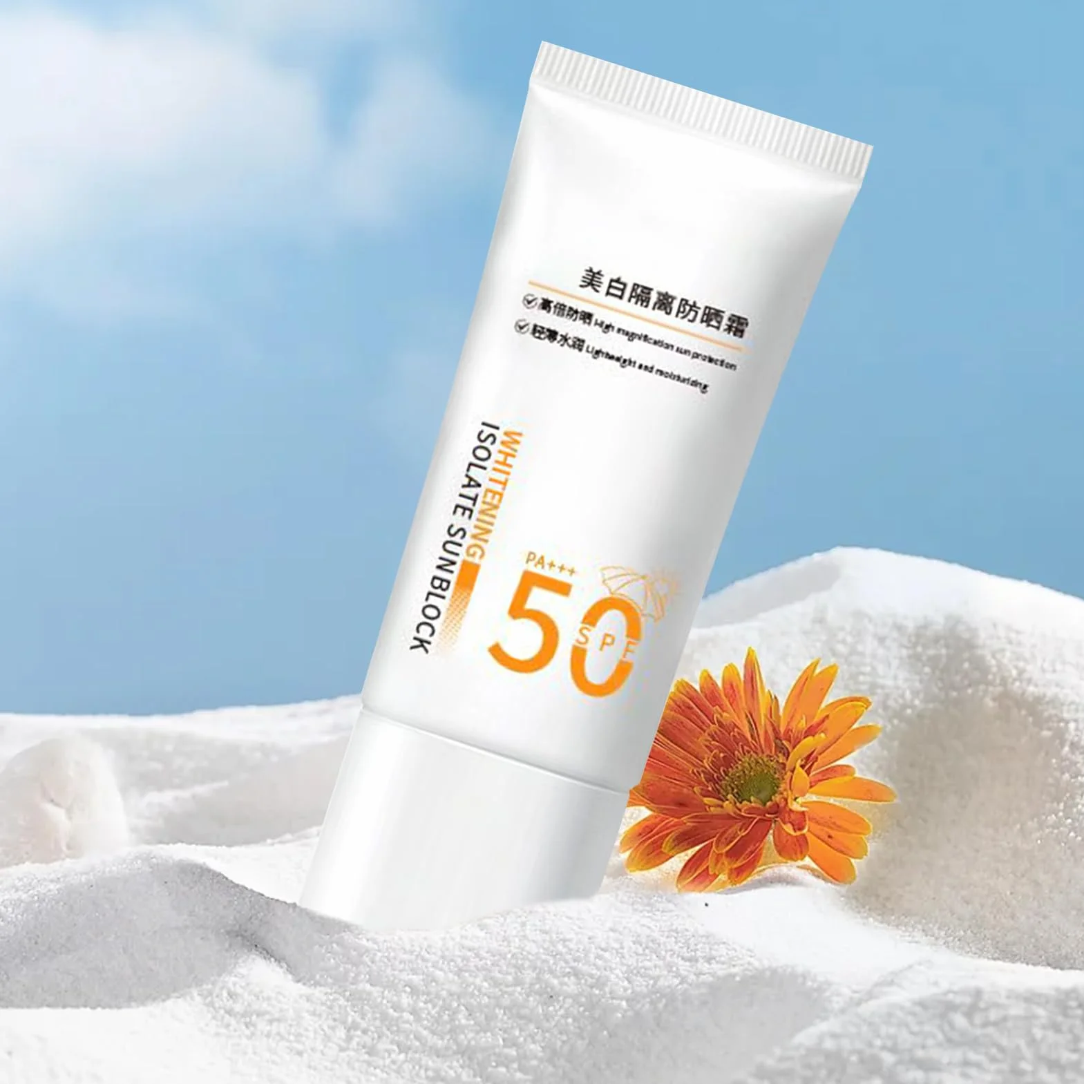 Screen SPF 50, ochrona przed promieniowaniem UV Broad Spectrum, formuła kremu, szybka absorpcja, 100 ml, do codziennego użytku, na plażę, basen, sporty outdoorowe, turystyka, podróże więcej
