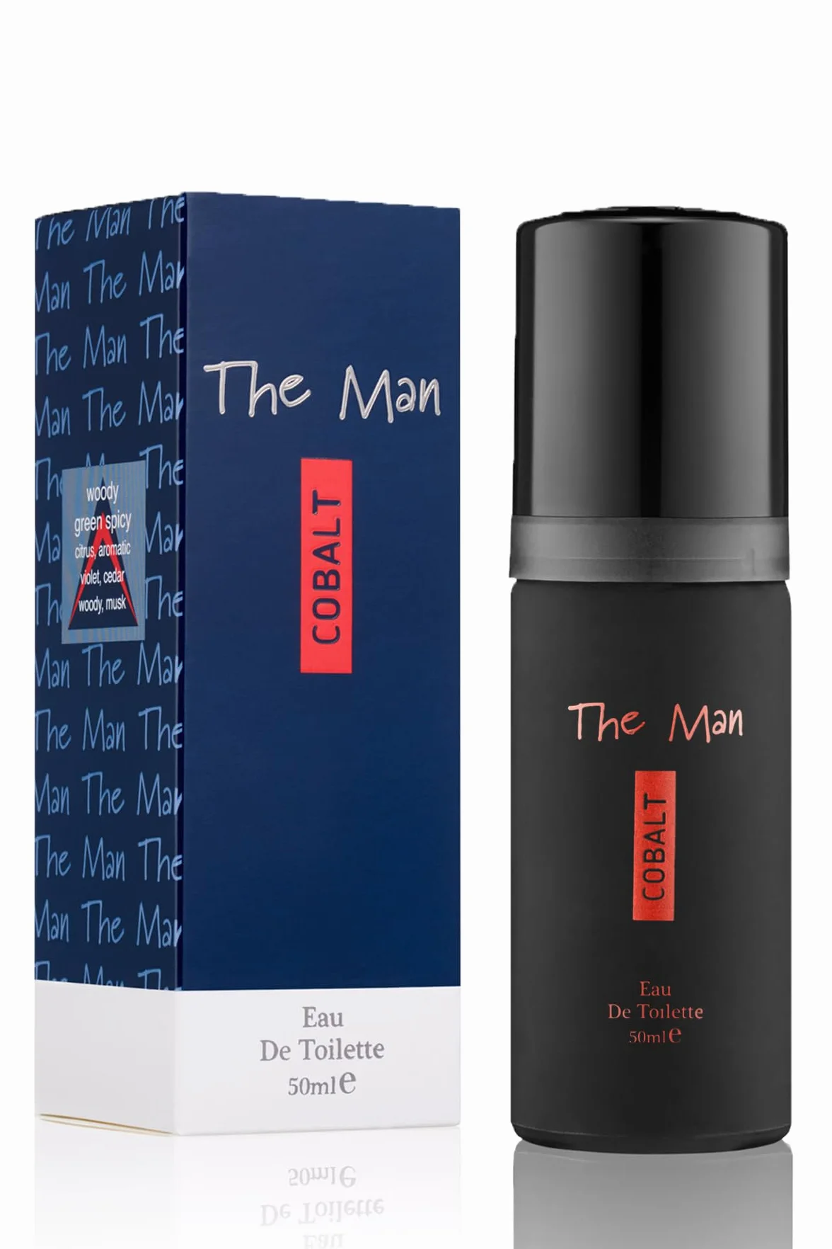 Milton-Lloyd The Man Cobalt – Zapach dla mężczyzn – 50 ml Woda toaletowa (1 sztuka)