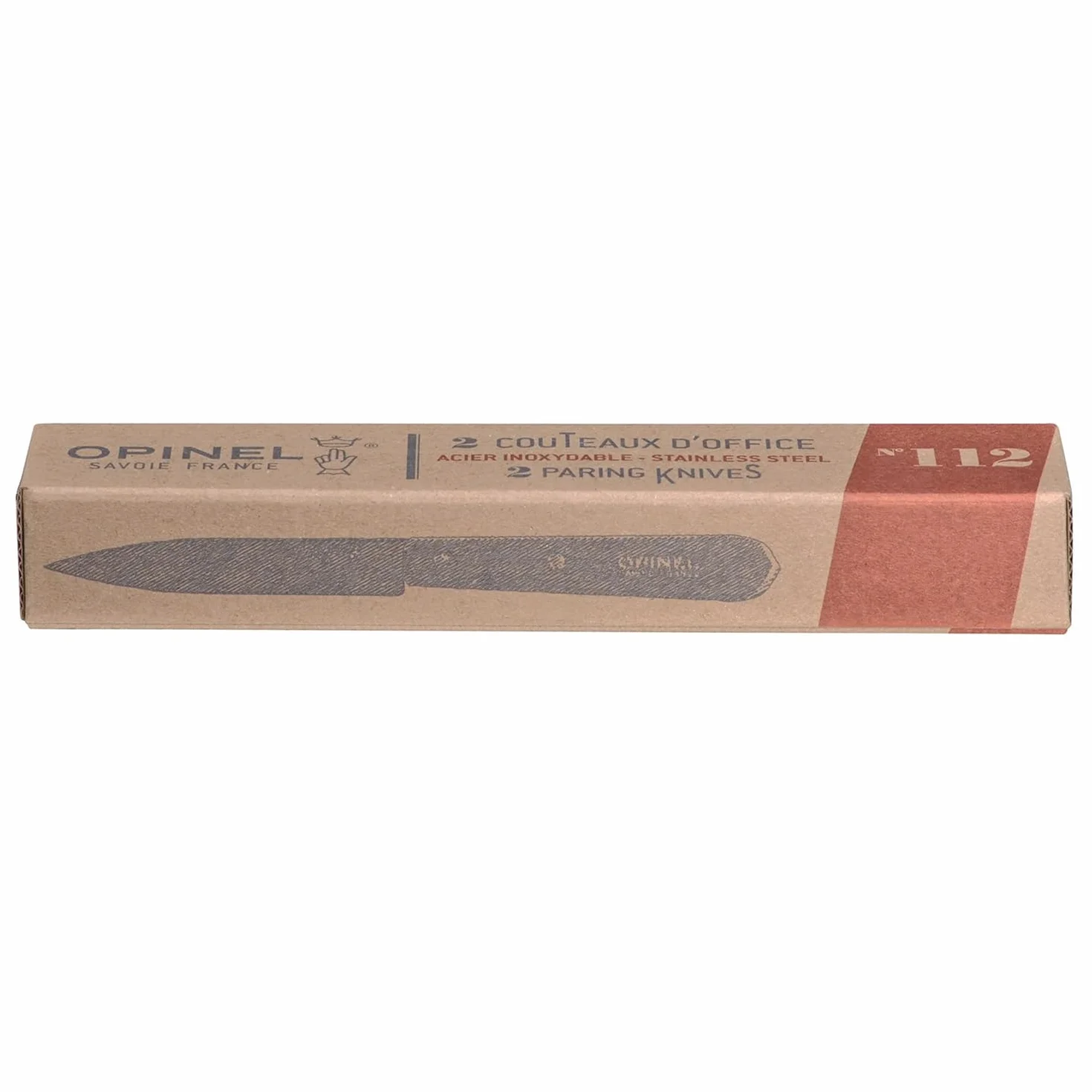 Opinel zestaw noży kuchennych 2-częściowy