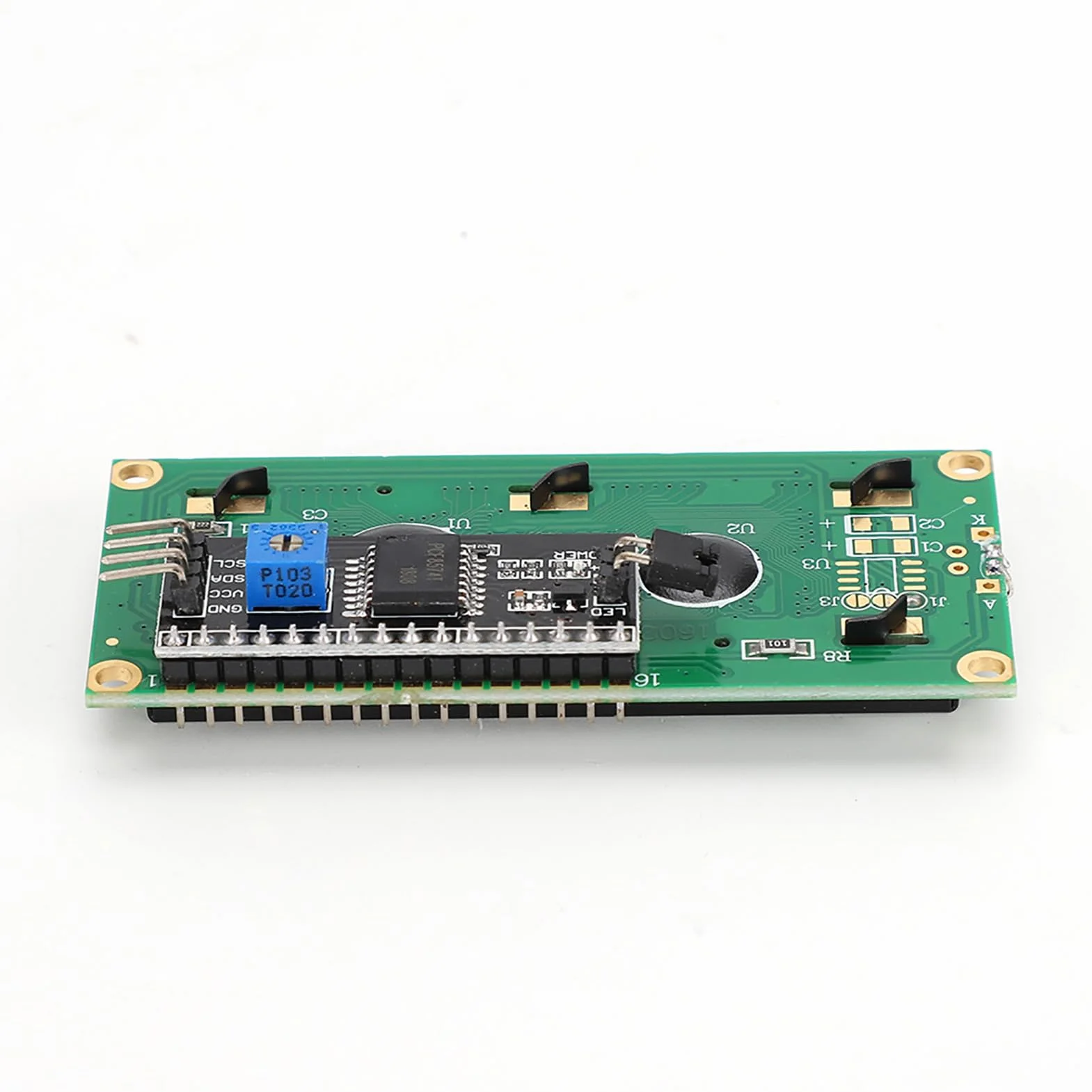 Moduł LCD 1602 z płytką Adaptera, Interfejs IIC I2C Moduł LCD z Niebieskim Podświetleniem