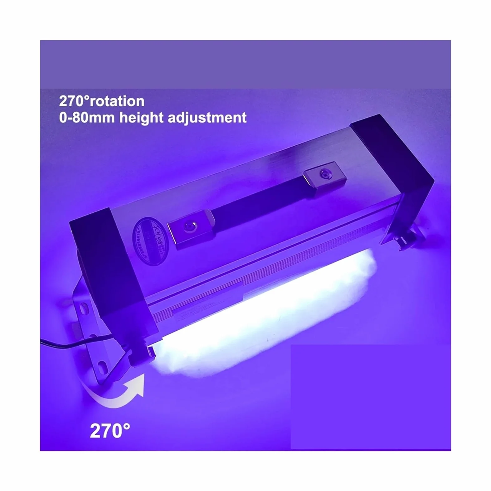 800 W przenośna chłodzona powietrzem lampa UV do utwardzania powłoka atramentowa bezcieniowy klej sitodruk 395 nm 365 405 utwardzanie diodami LED Powszechnie używane(405nm)