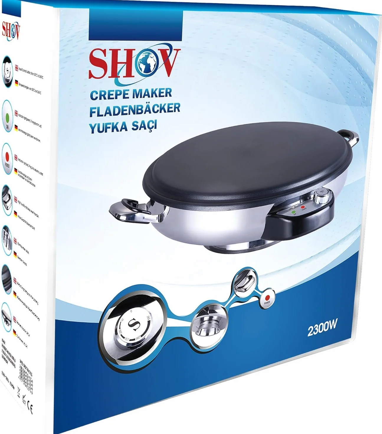 SHOV Piekarka do tac SAC CREPE YUFKA KATMER GRILL