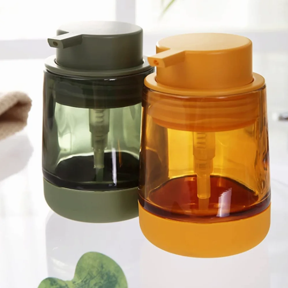 Duża pojemność Premium ABS Zeepdispenser met Abs Pomp Navulbare Hand & Afwas Zeepdispensers 10oz/300ml Zeeppomp voor Badkamer Aanrecht Dozowniki płynów i mydła