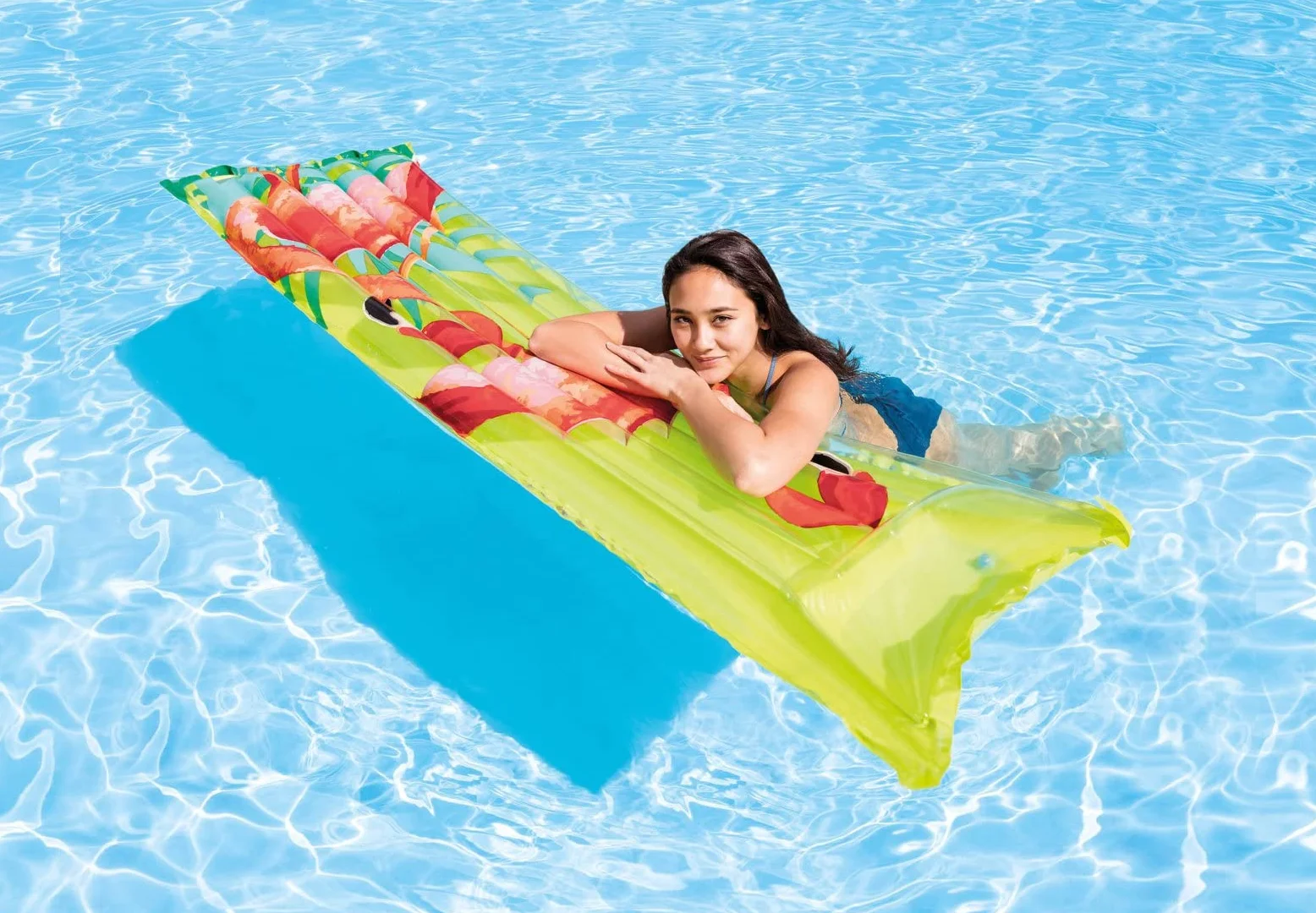 Intex dmuchany materac 59720EU 183 x 69 cm winyl wielokolorowy