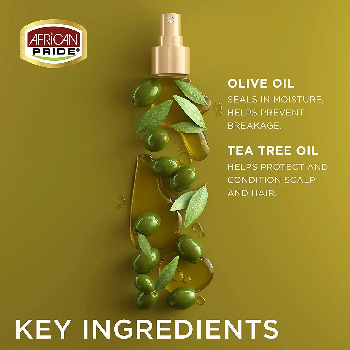 AFRiCAN PRIDE OLIVE MIRACLE 2 w 1 szampon & COND.12oz