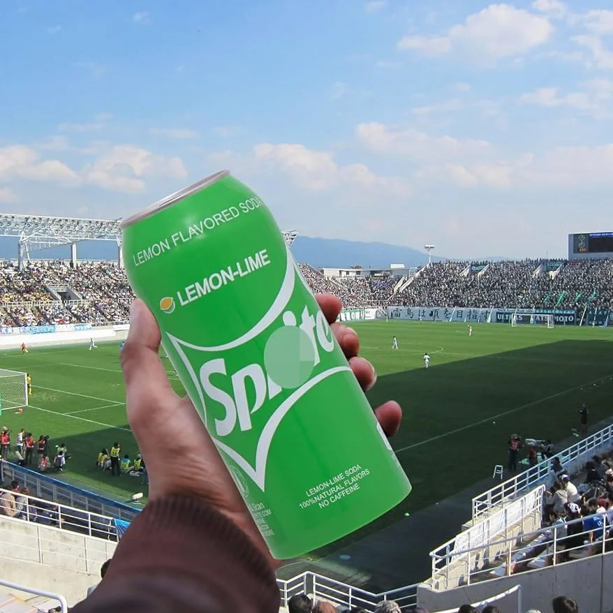 GUMOWE ETUI NA PIWO GUMOWA NAKŁADKA NA PIWO UKRYJ PIWO POKROWIEC SPRITE SPRITC 500 ML