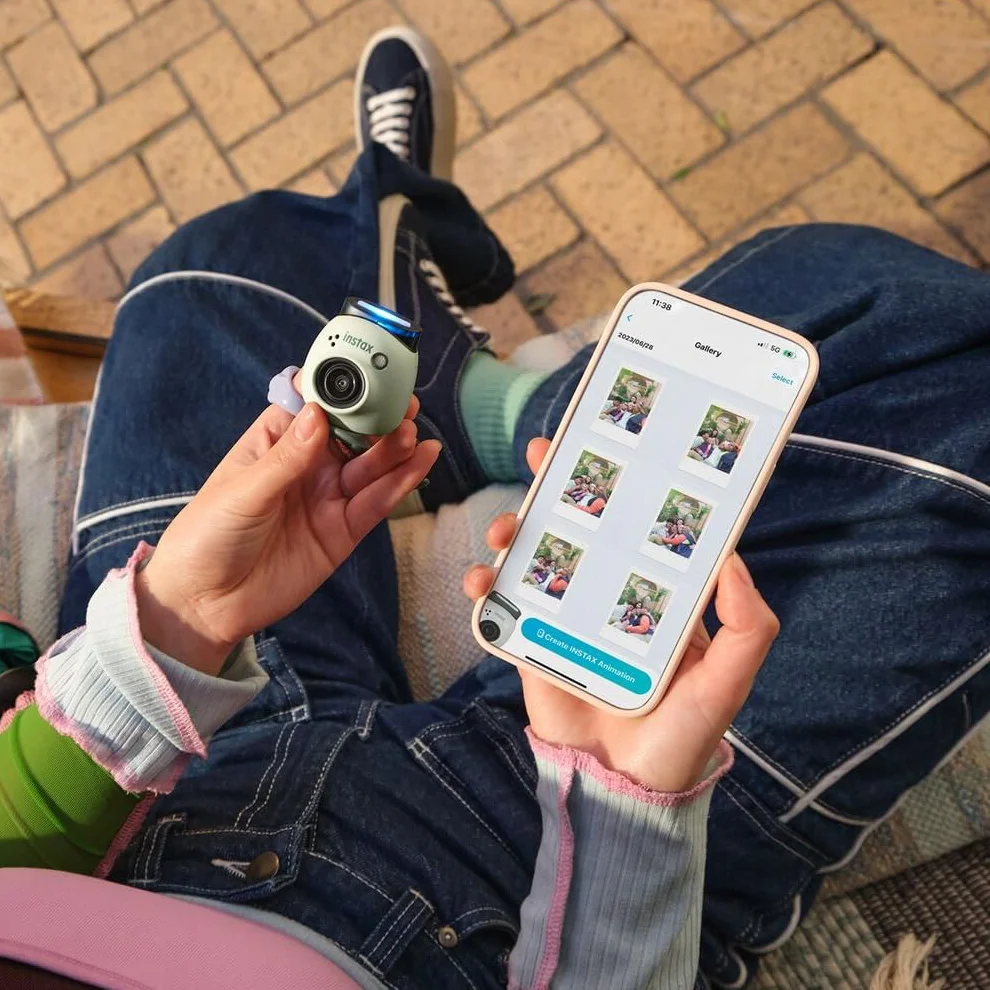 instax PAL, pudrowy róż