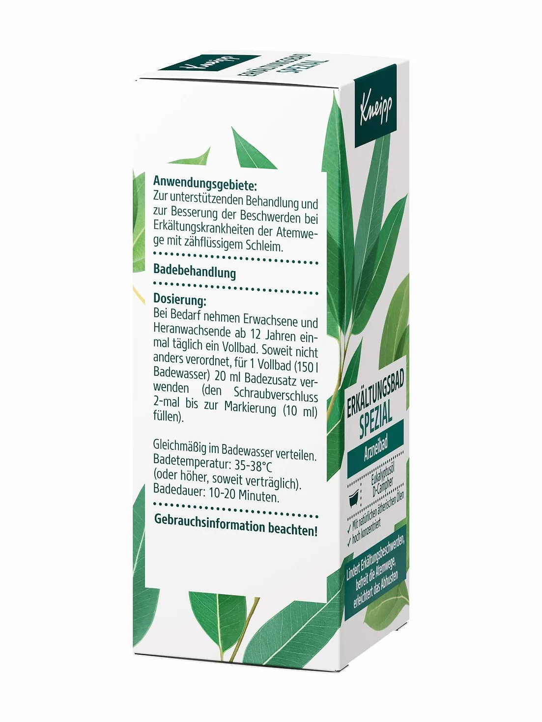 Kneipp Spezial Eucaliptus Olejek do Kąpieli, 100 ml