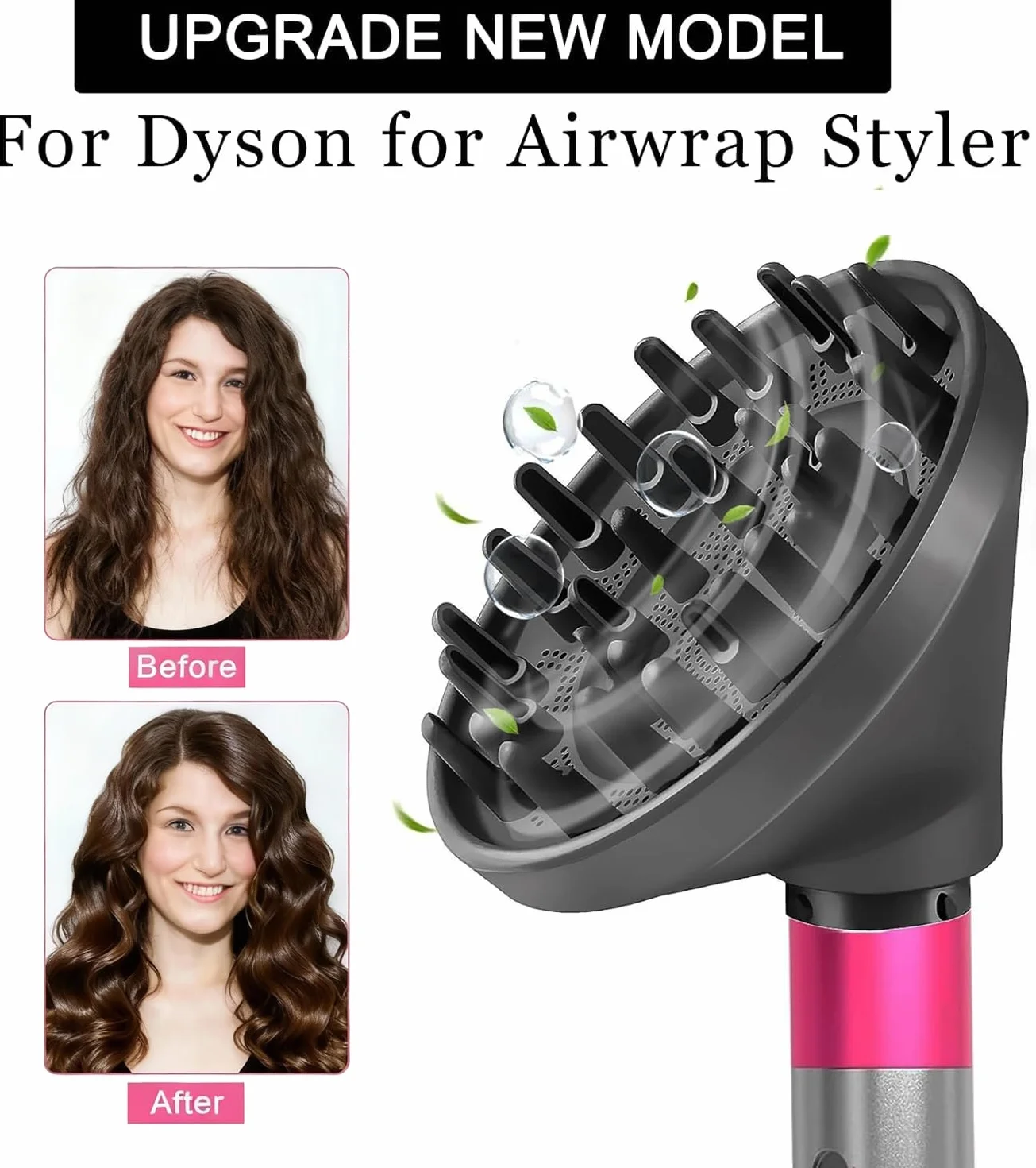 Dyfuzor do urządzenia Dyson Airwrap HS05 HS03 HS01, nakładka do suszarki do włosów, wymienna końcówka do Airwrap Styler
