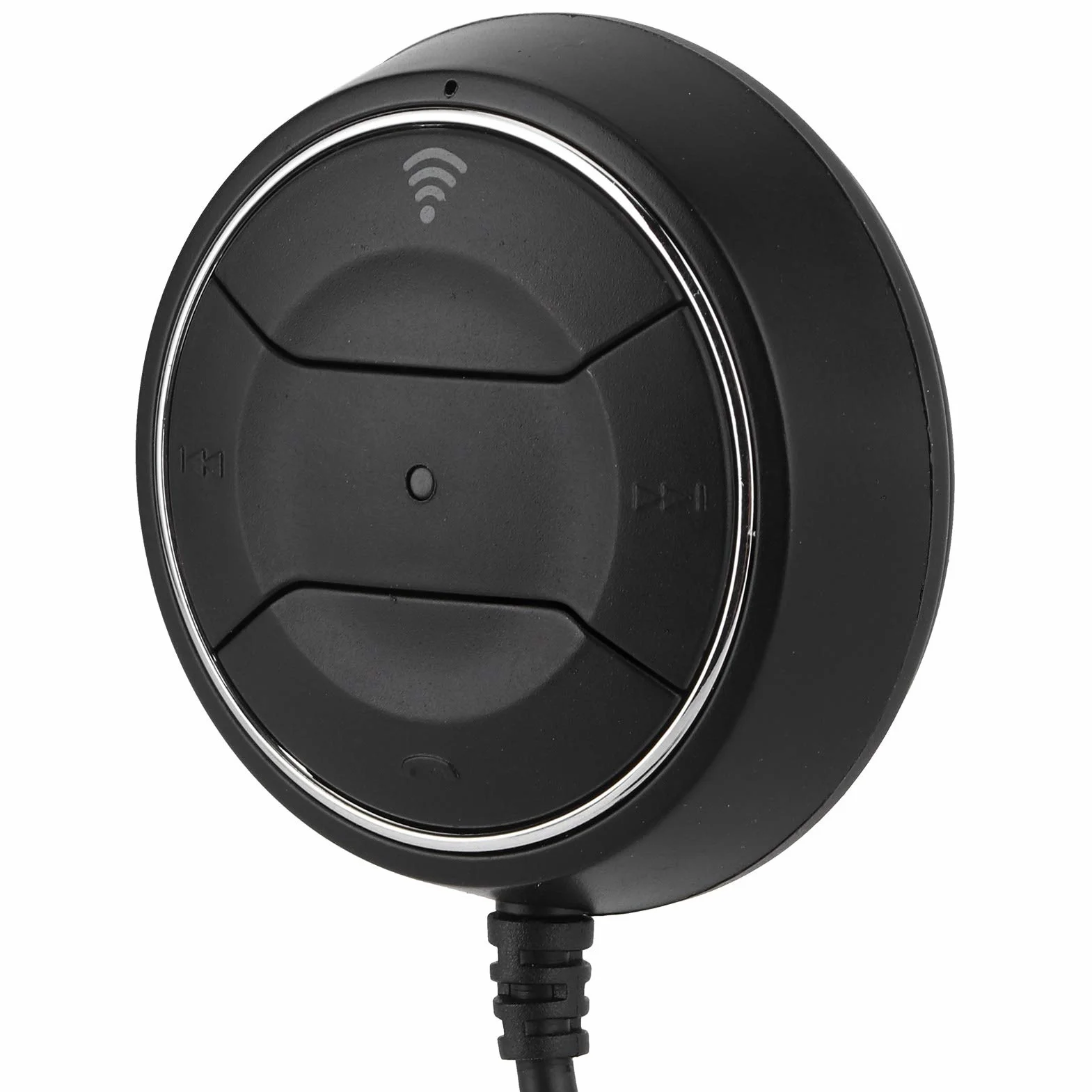 Zestaw samochodowy Bluetooth Yctze, bezprzewodowy zestaw samochodowy Bluetooth V4.0 12 V-24 V NFC Odbiornik muzyczny bez użycia rąk Odtwarzacz 3,5 mm Port Aux (czarny)