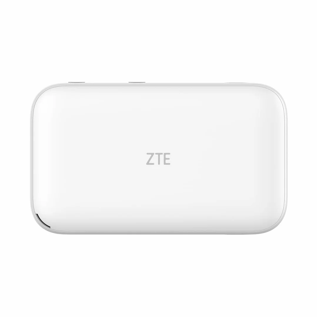 ZTE MF986D 4G+ MiFi, przenośne podróżne Wi-Fi, odblokowany LTE-Advanced Cat12/13 Mobile Wi-Fi hotspot, do przyczep kempingowych, Wi-Fi, do 32 urządzeń Wi-Fi, trwała bateria - biały