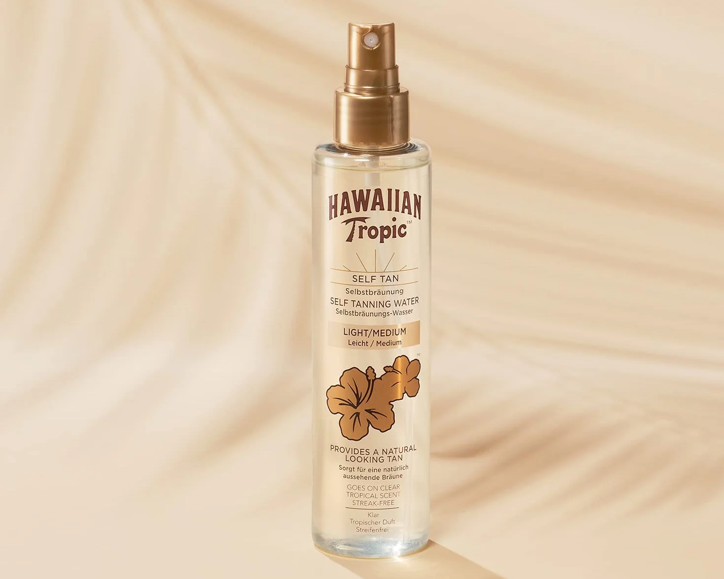 HAWAIIAN Tropic Woda samoopalająca Light/Medium do twarzy i ciała