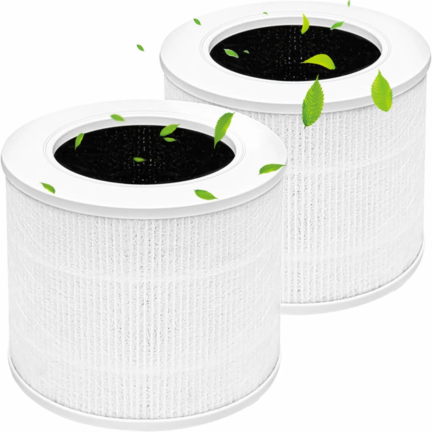 LEVOIT Core Mini-RF Wymienne Filtry Powietrza True HEPA 3 w 1 Węgiel Aktywny