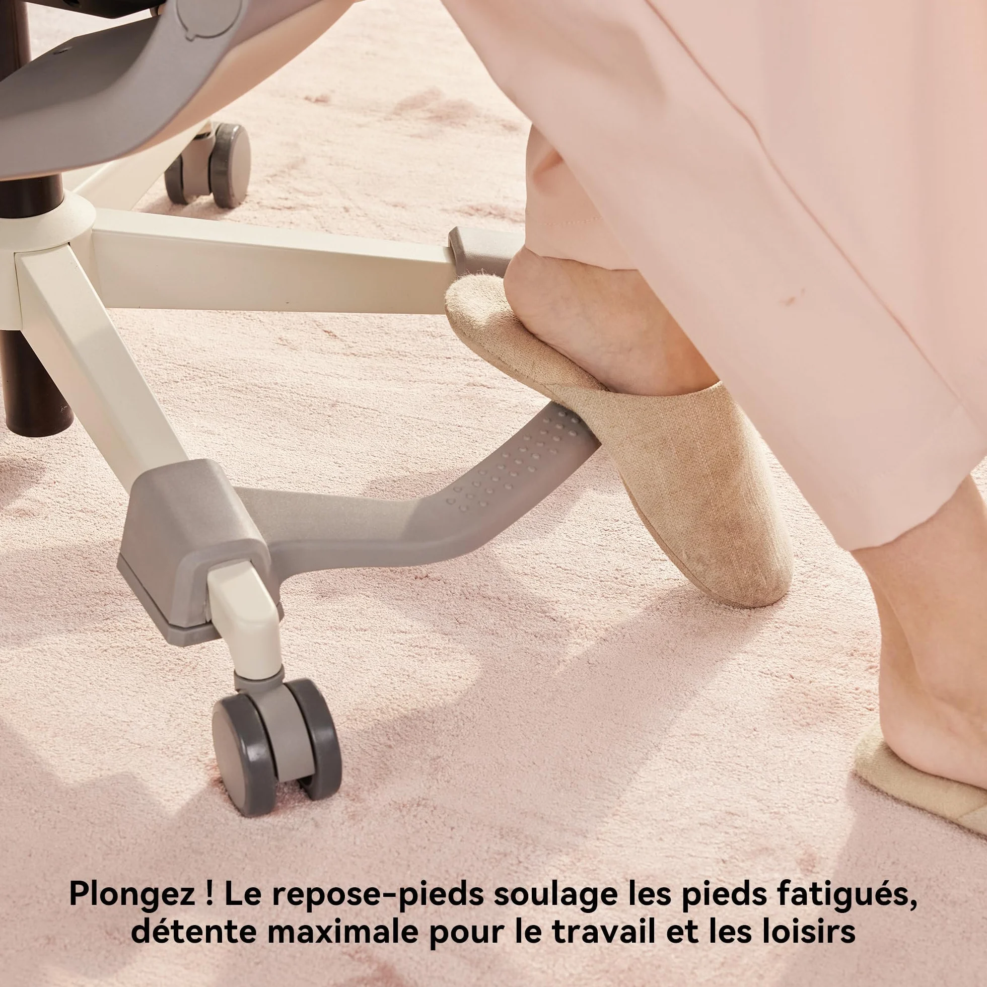 MUSSO E80 Muse FemmePosture™ Ergonomiczny fotel biurowy dla kobiet – nachylenie 135° i 3D podparcie lędźwiowe, 17 cm 4D podparcie głowy, wysuwana podpórka na nogi, regulacja głębokości i wysokości