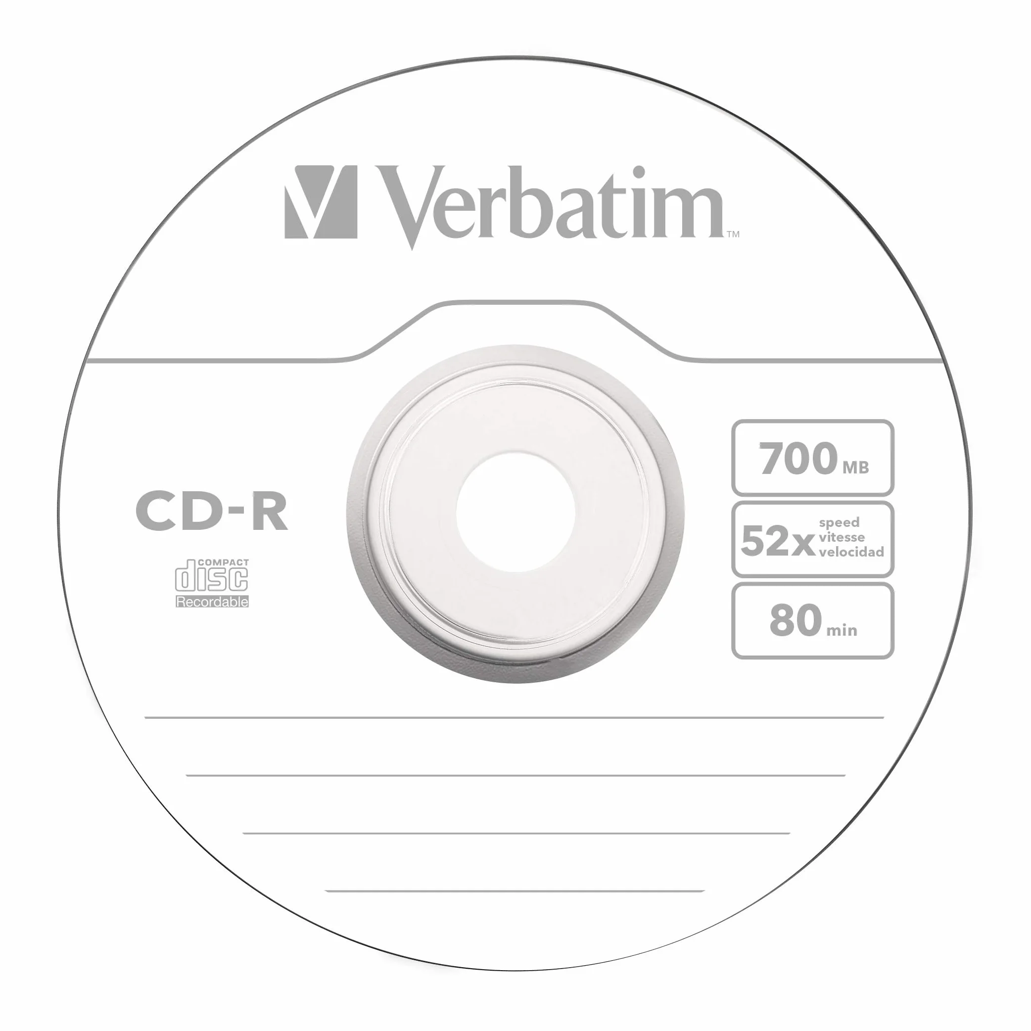 Verbatim CD-R Extra Protection, półfabrykaty CD z pamięcią danych 700 MB, idealne do robienia zdjęć i filmów, kompatybilne z każdym konwencjonalnym napędem CD, opakowanie 10 szt. Slim Jewel Case