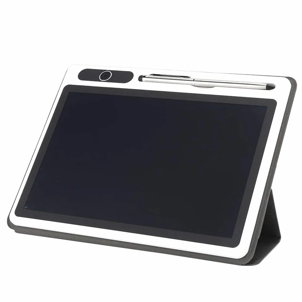Tablety do LCD, 10-calowy elektroniczny notatnik, narzędzie do ręcznego malowania do pracy i nauki, spotkanie biznesowe, codzienne notatki (czarne)