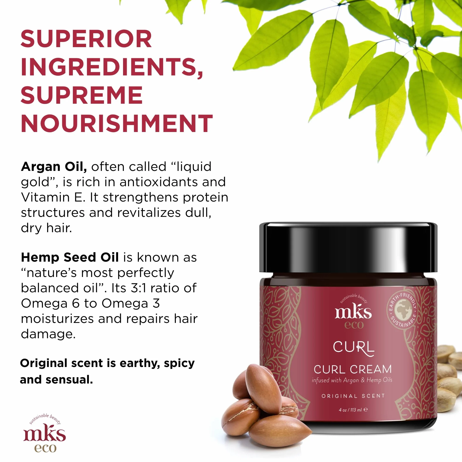 MKS-Eco Curl cream Original 113g