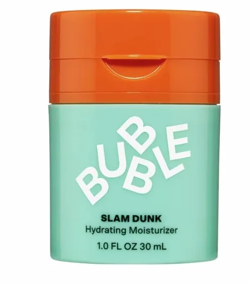 Bubble Skincare Slam Dunk nawilżający krem nawilżający do twarzy, do skóry normalnej, 1,0 fl oz / 30 ml