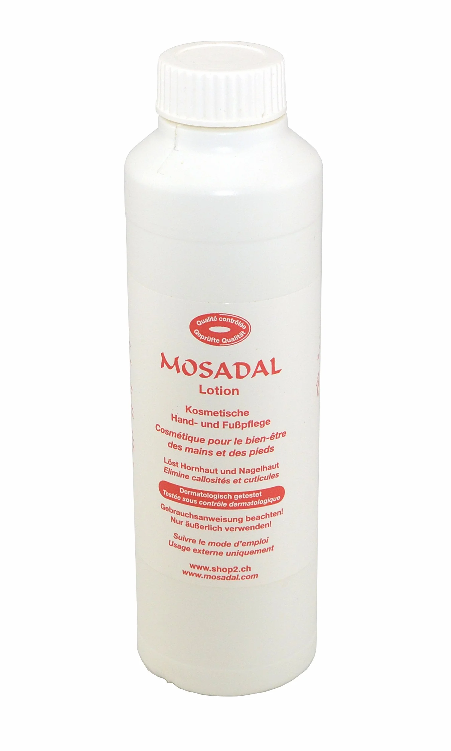 Kosmetyczny zestaw do pielęgnacji rąk i stóp 4 w 1! Mosadal Lotion 250 ml - Mosadal Creme Hydratante Urea 100 ml - Mosadal wata kosmetyczna 25 g - skrobak do zrogowaciałego naskórka skalpel