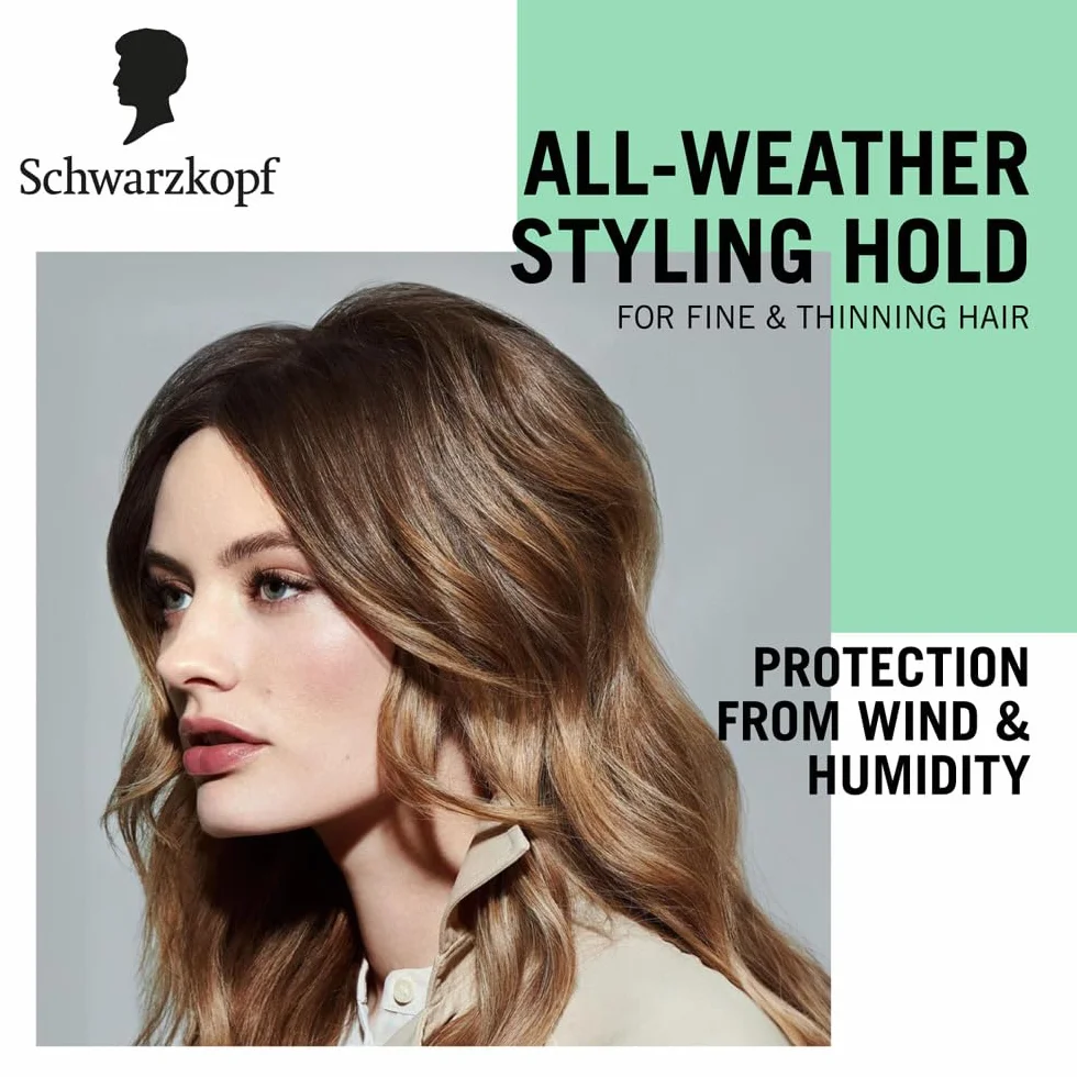 SCHWARZKOPF Spray 200 mm Schwarzkopf Professional Taft Volume Mega Strong 5 Spray do włosów