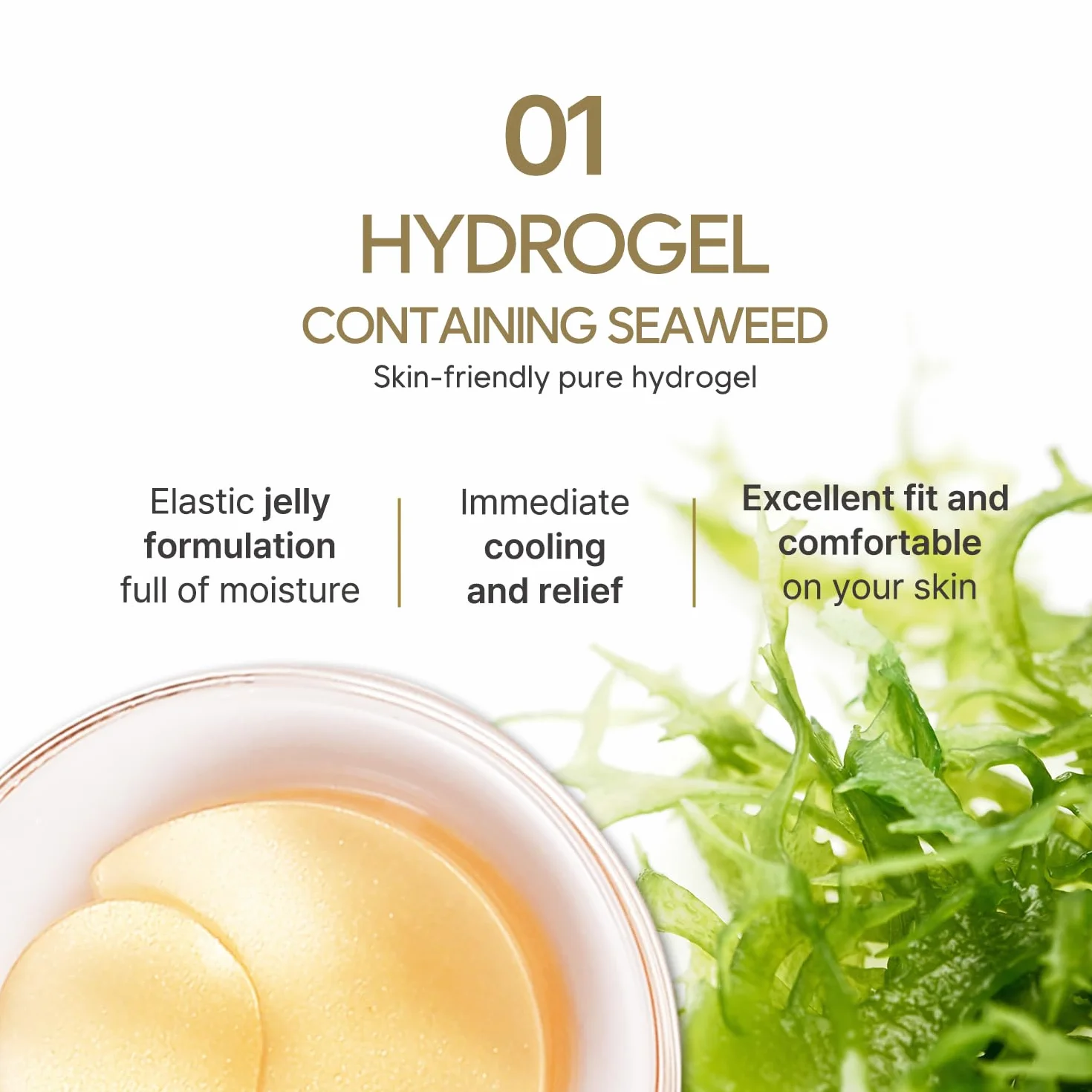 Petitfée Gold Hydrogel Eye Patch 60 pc 60 stuks