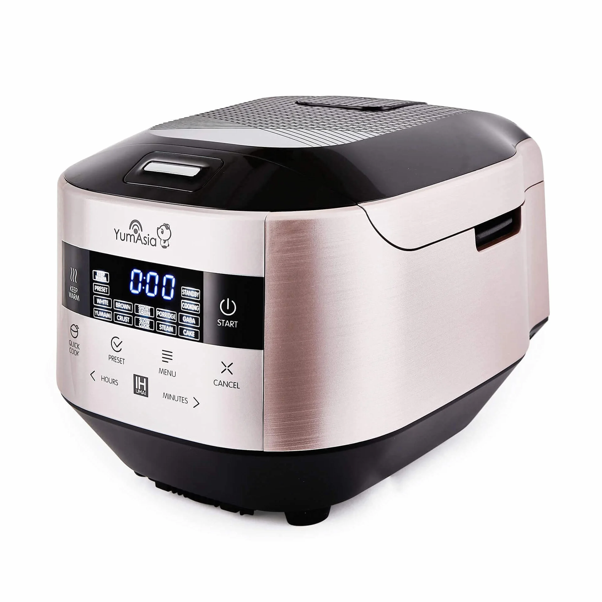 Yum Asia Bamboo szybkowar indukcyjny IH ceramiczna miska 1,5L 220-240V