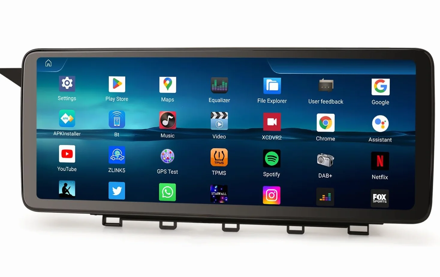12,3 cala 8-rdzeniowy Android 13 radio samochodowe nawigacja do Mercedes-Benz GLK klasa X204 2009-2012 NTG4.0 z Carplay Android Auto Bluetooth WiFi ekran dotykowy COMAND DSP DAB+ TPMS 8 GB RAM