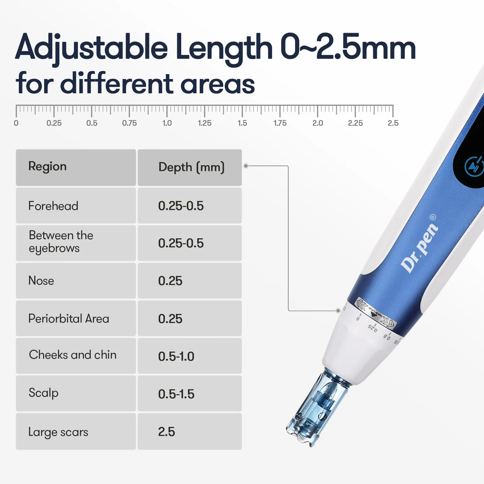 Dr. pen Ultima A11 Microneedling Pen – Skuteczny przeciwko zmarszczkom | Inteligentna baza czujnikowa, wygodny bezprzewodowy design, idealny do salonów kosmetycznych i do użytku domowego | Idealny