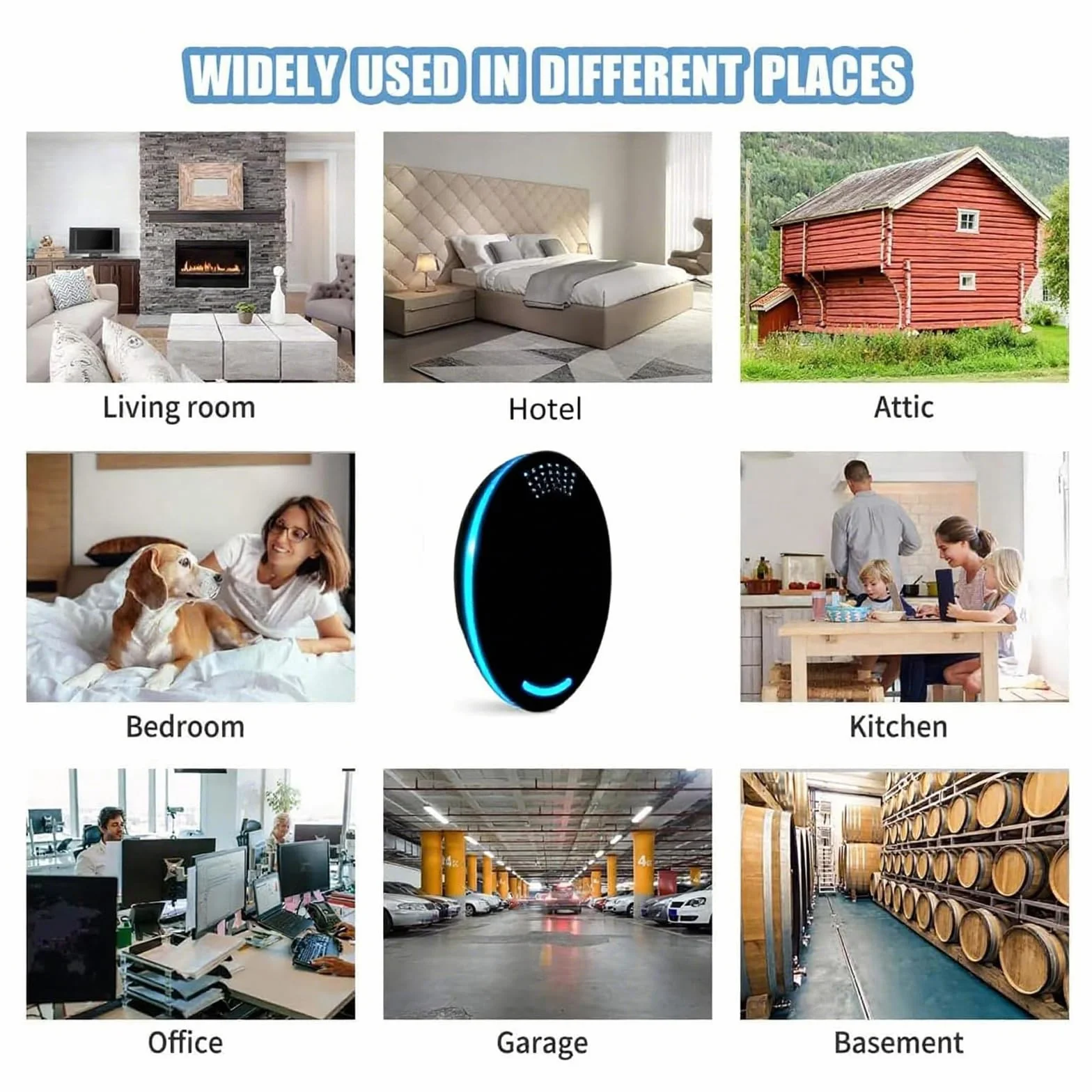 Easy to Use Effective Suitable for Indoor 1 Pack Black