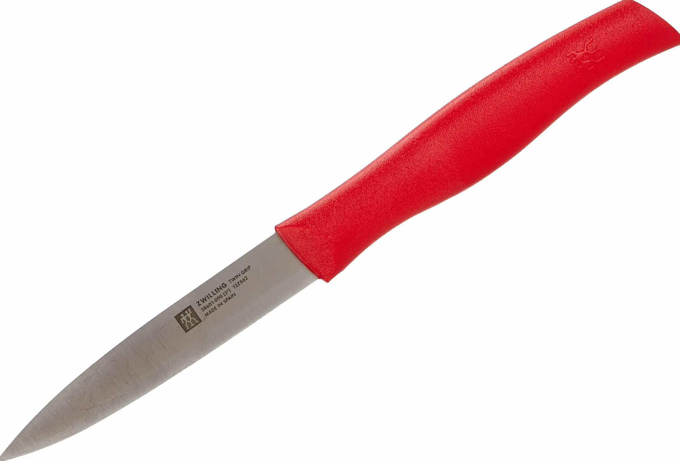Zwilling Twin Grip nóż do szpikowania 9 cm, czerwony