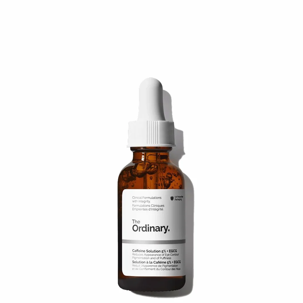 The Ordinary 5% roztwór kofeinowy + EGCG, korektor do czarnych i zmęczonych konturów oczu, 30 ml