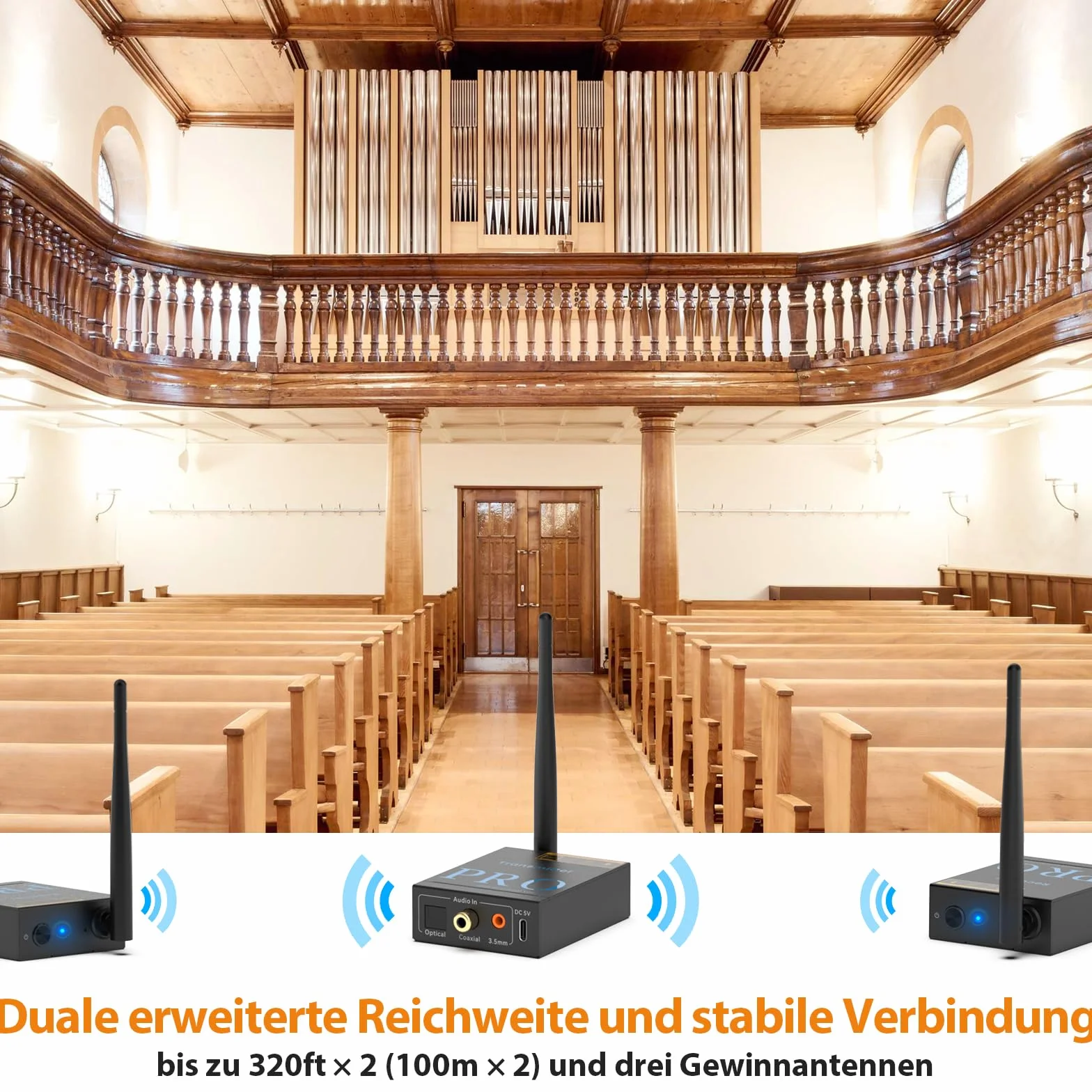 1Mii bezprzewodowy nadajnik i odbiornik audio 3 w 1, transmisja radiowa 2,4 GHz, niskie opóźnienia, muzyka Hi-Fi z TV/PC do aktywnego subwoofera/głośnika/stereo, optyczny/koncentryczny/3,5 mm wyjście
